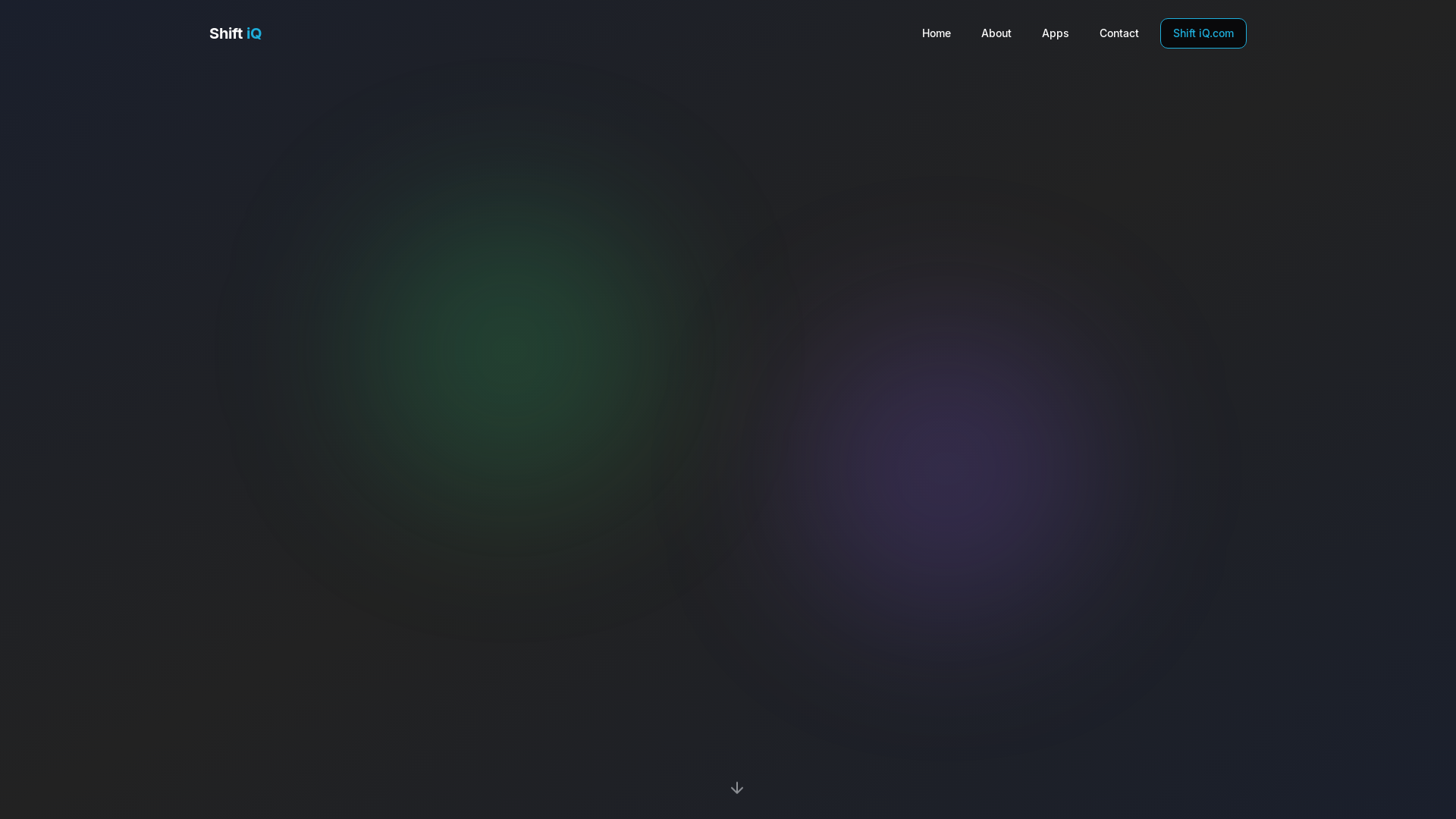 Shift iQ App - AI R&D Portal