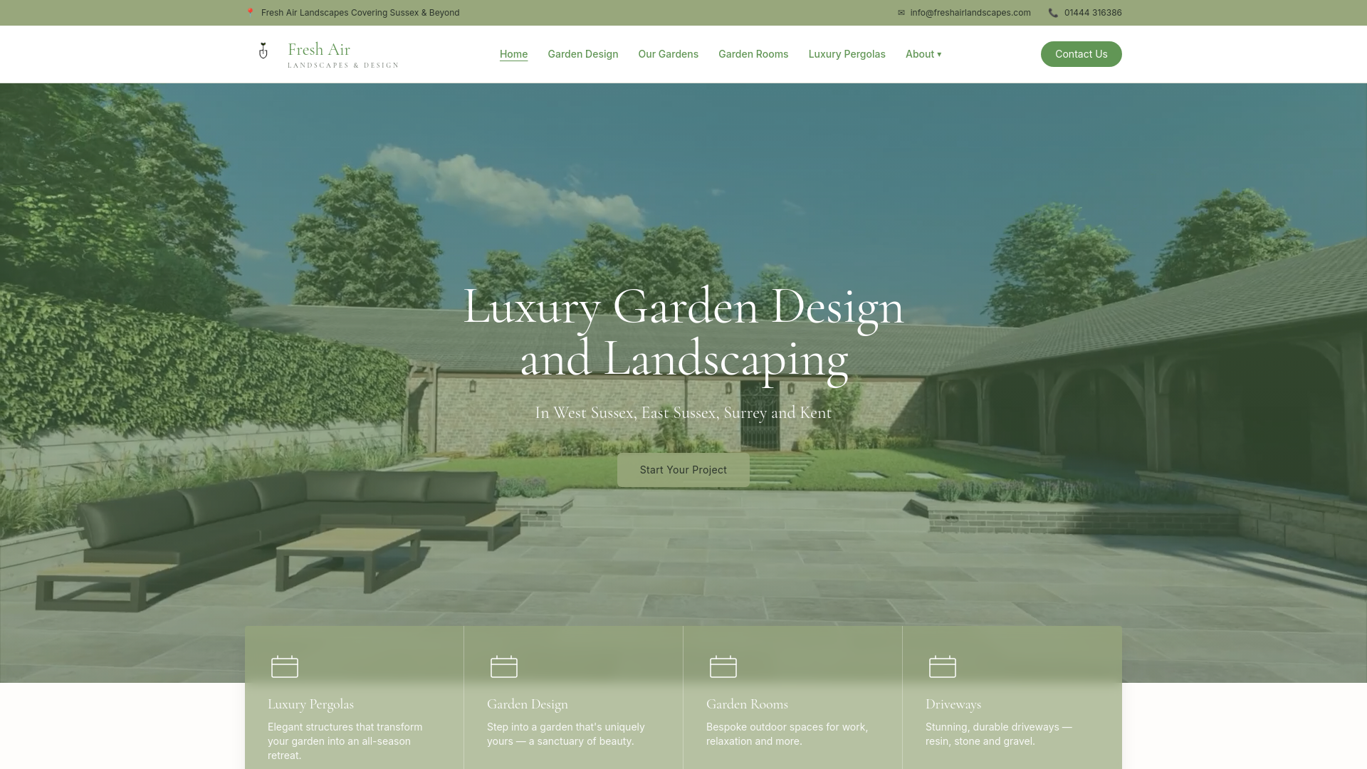 Fresh Air Landscapes Ltd logo