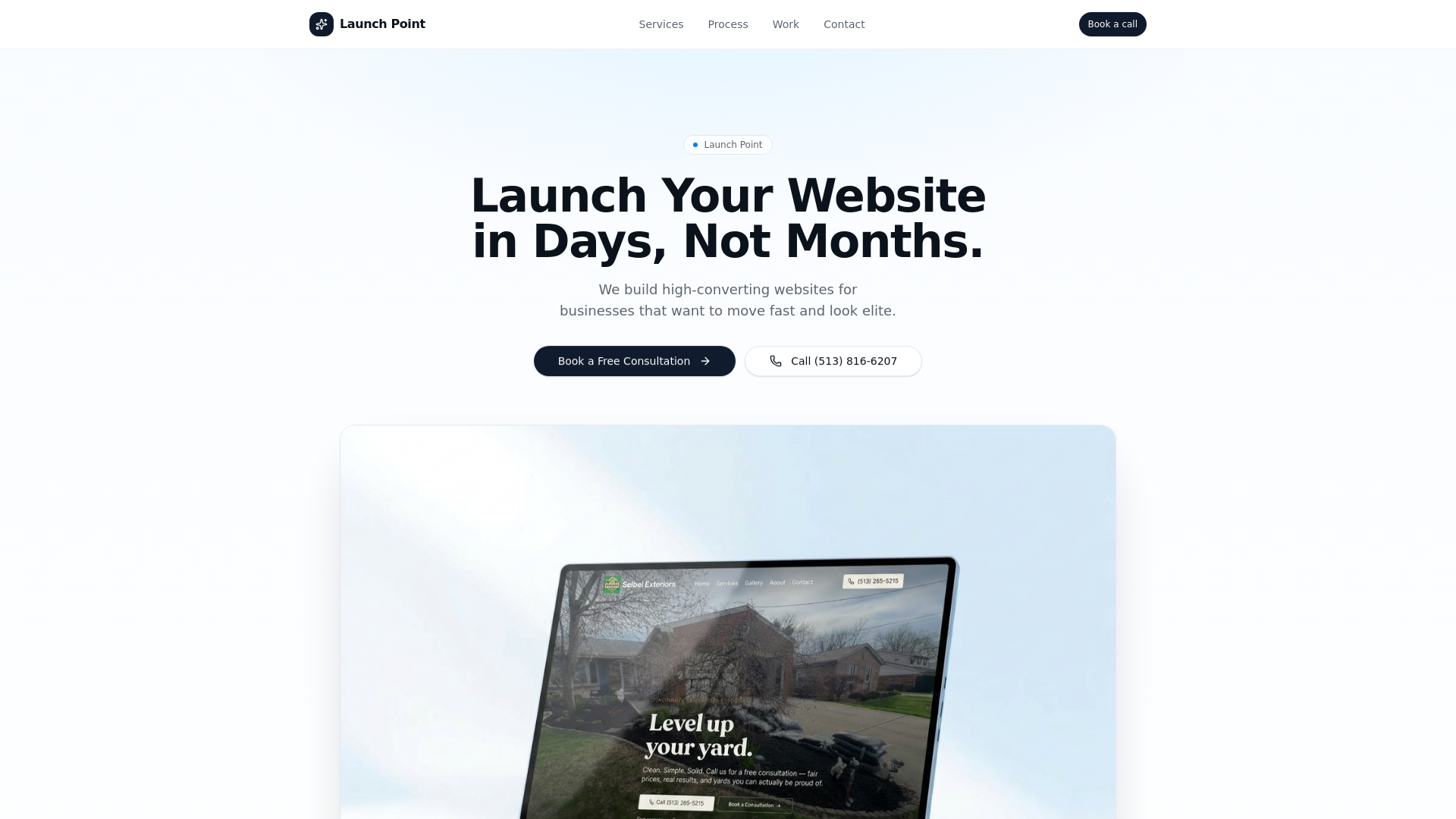 Launch Point — Launch Your Website in Days, Not Months