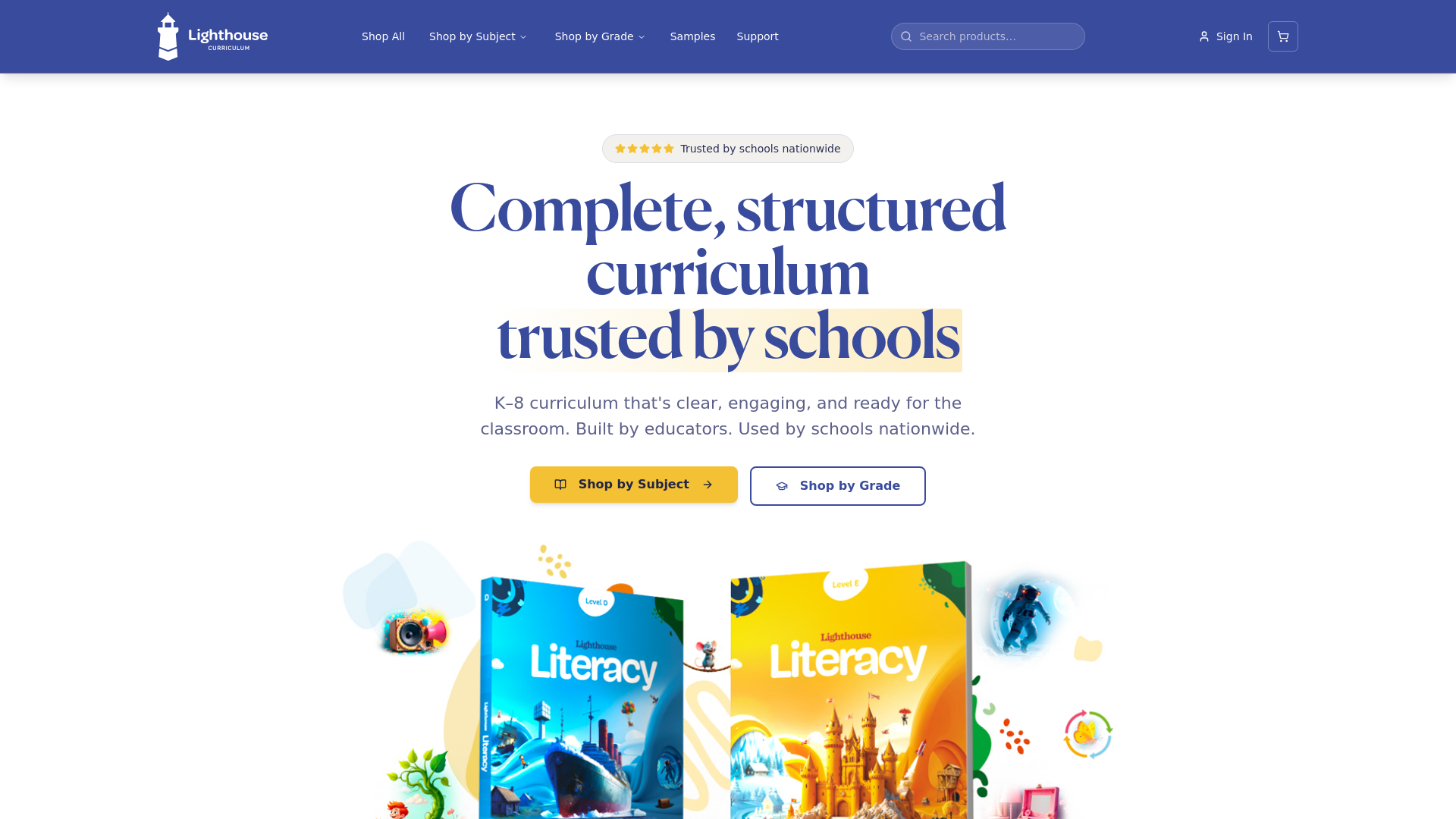 Lighthouse Curriculum — Elementary Curriculums for Schools