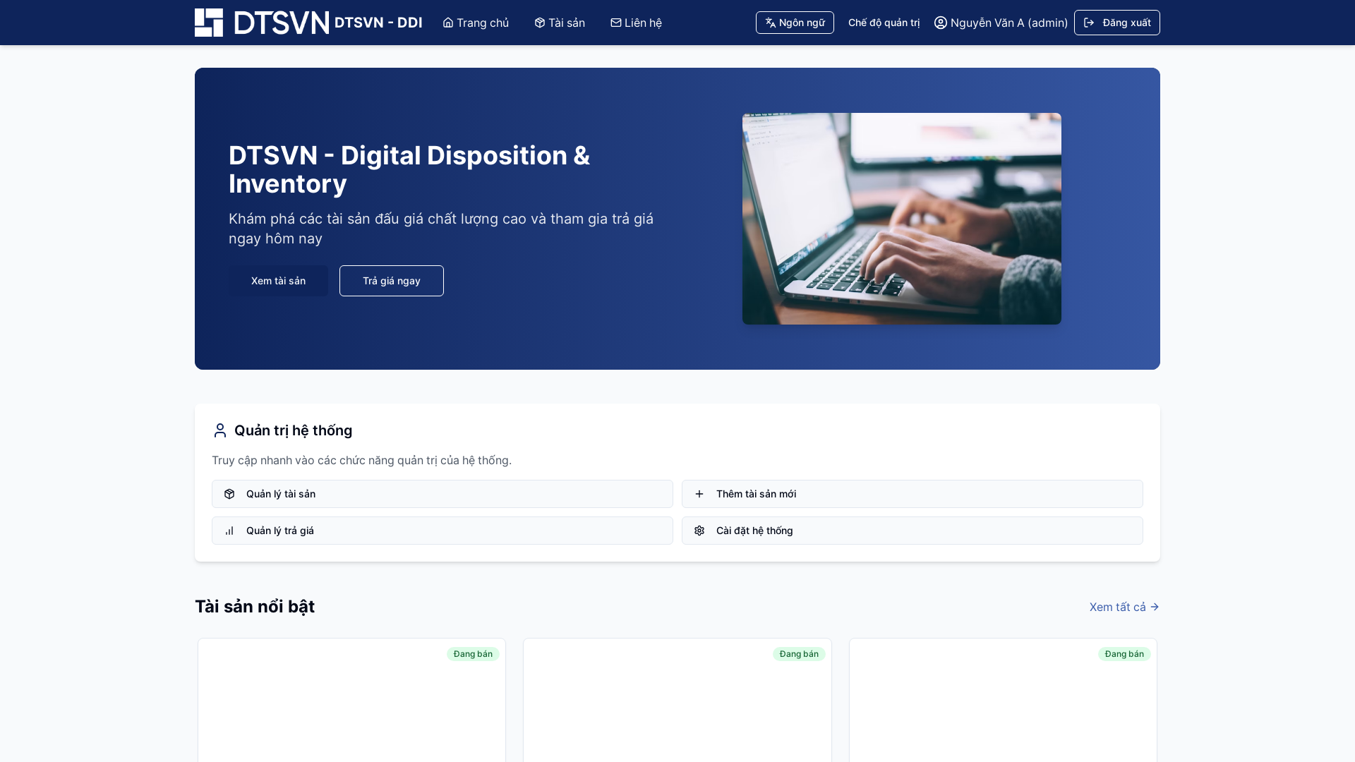 Professional Asset Management Platform