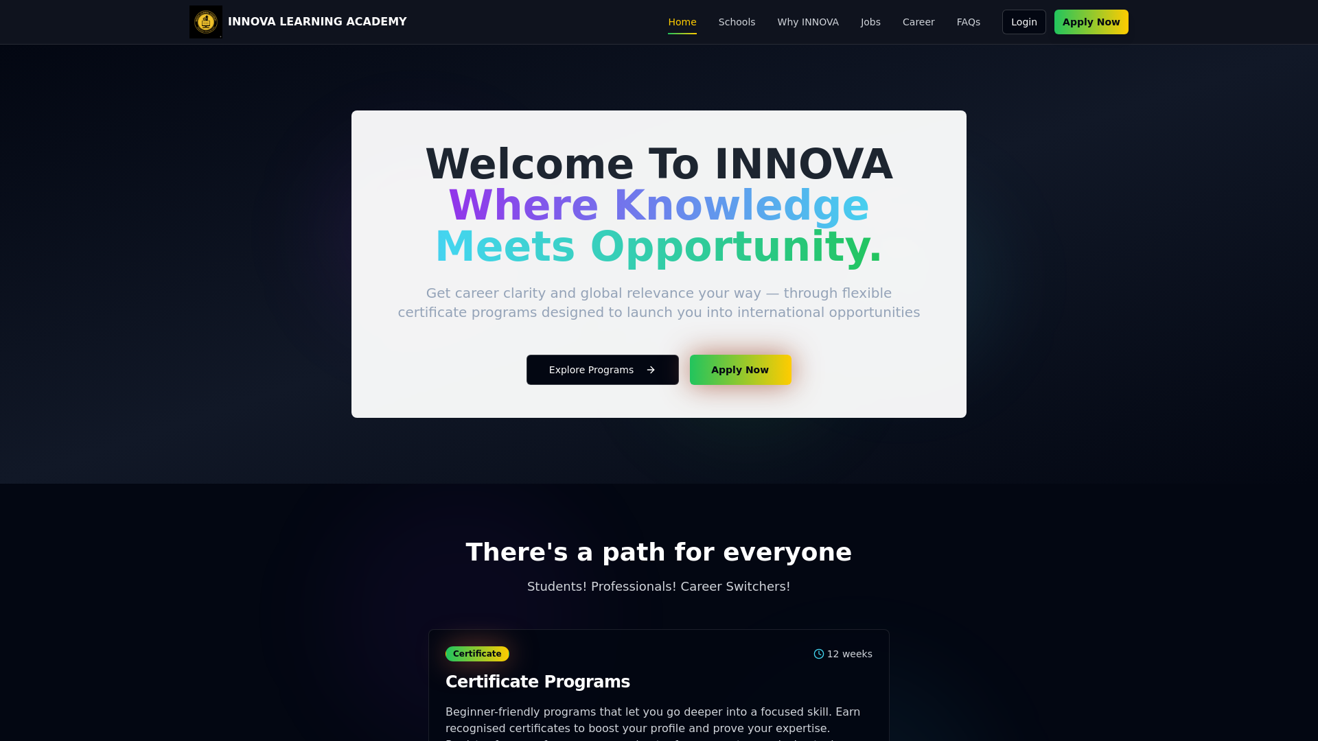 Innova Learning - Best Innovative Skill Development Training School in ...