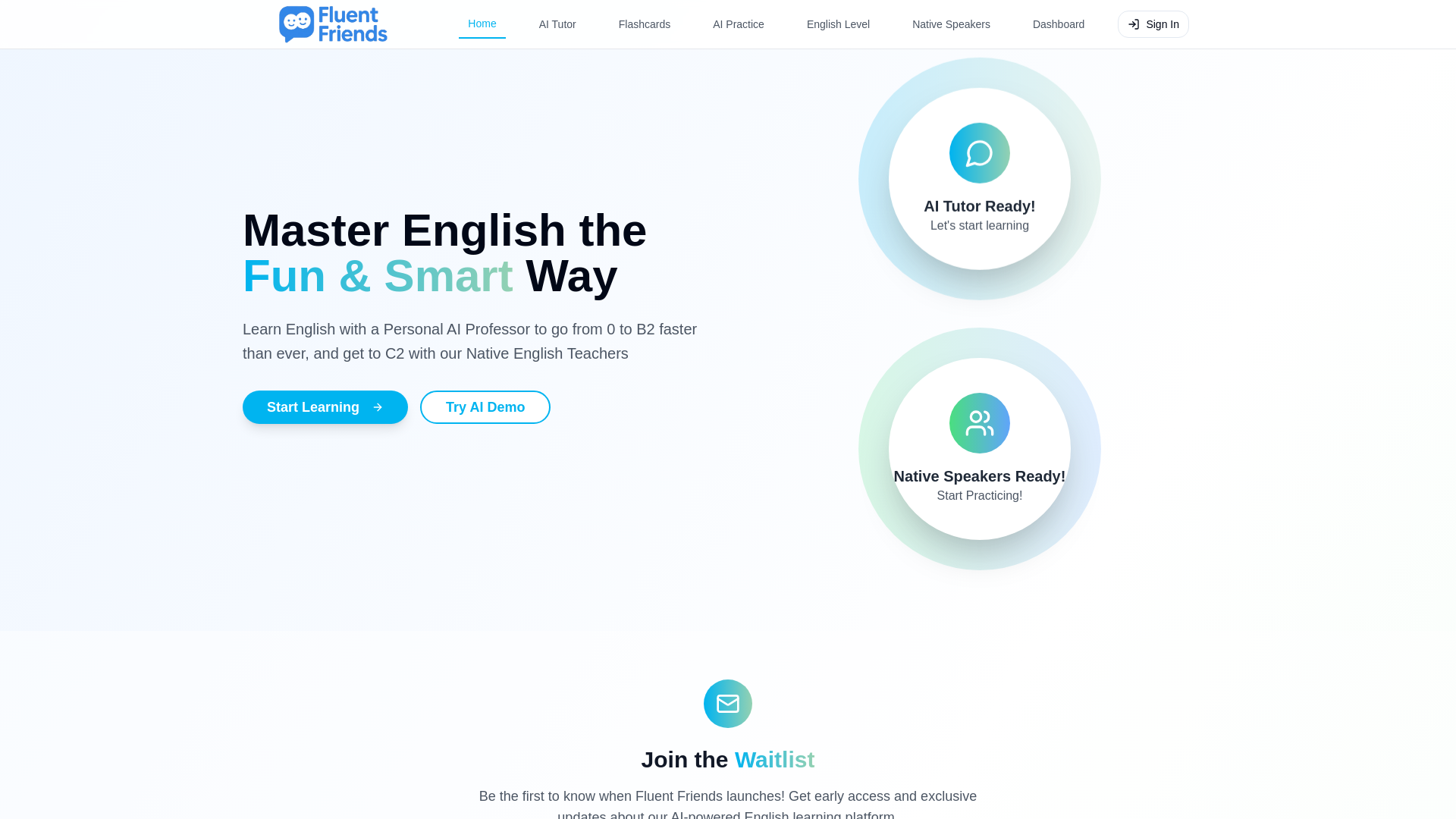 Fluent Friends - Master English the Fun & Smart Way