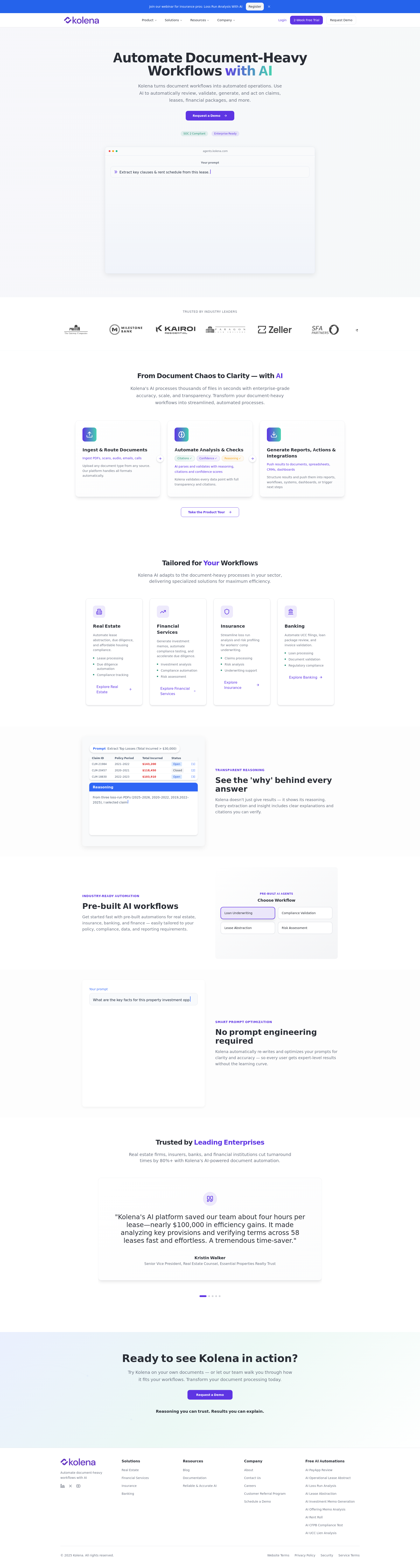 Kolena - AI-Powered Document Workflow Automation logo