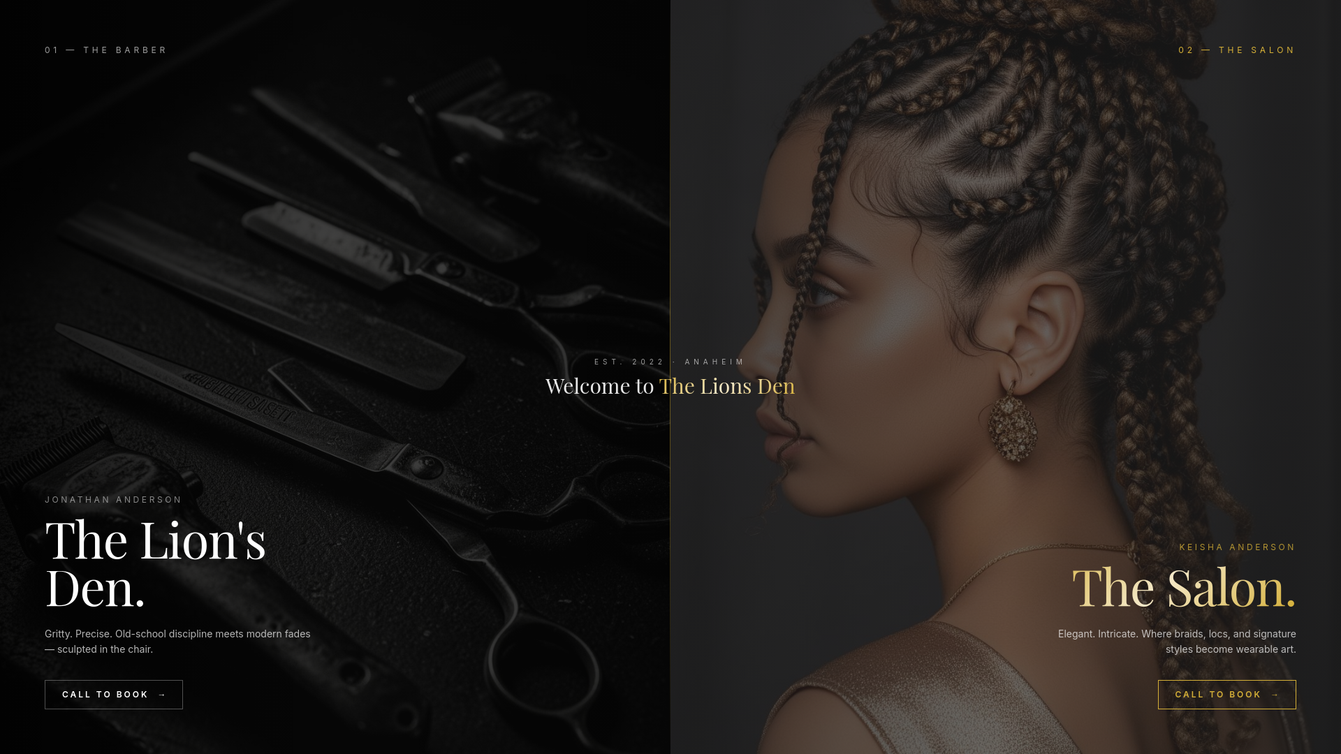 The Lions Den Barbershop