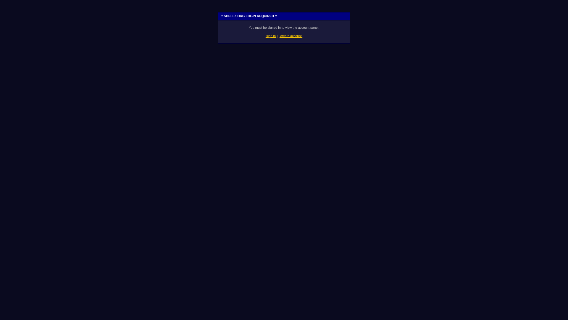 SHELLX — Ask the screen.
