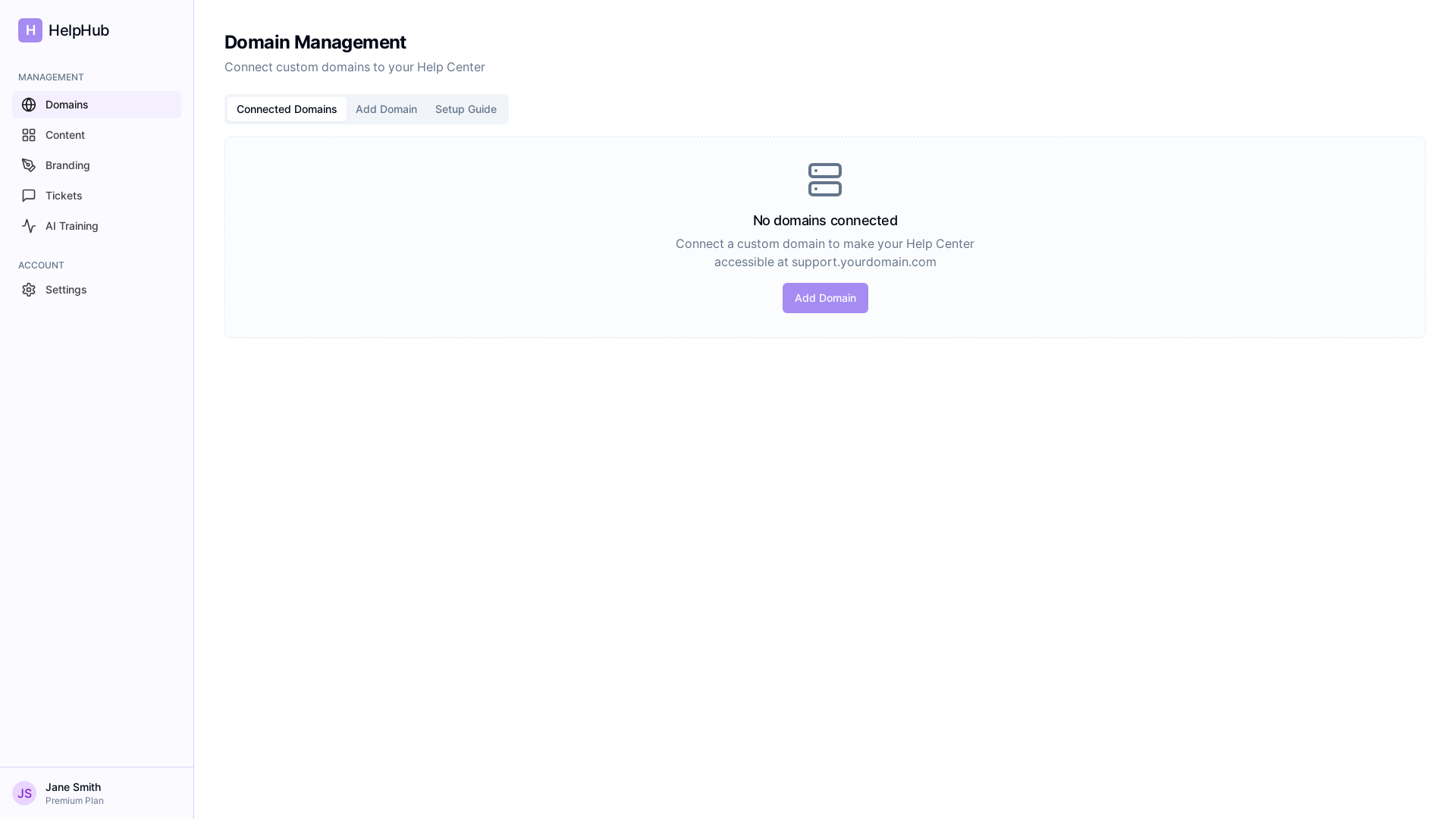 Advanced Help Center & Knowledge Management App