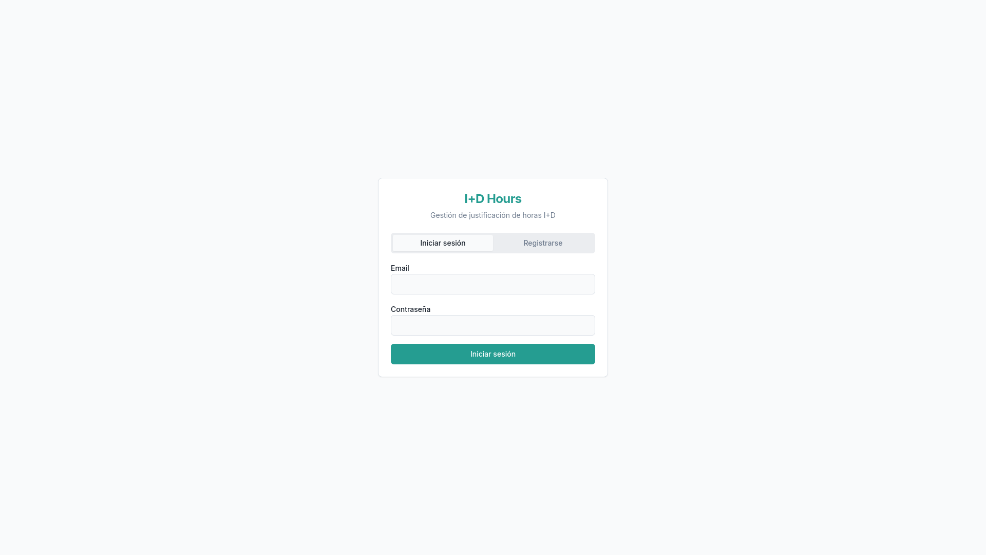 App With Rdi RDI Tracker - Gestión de Horas I+D