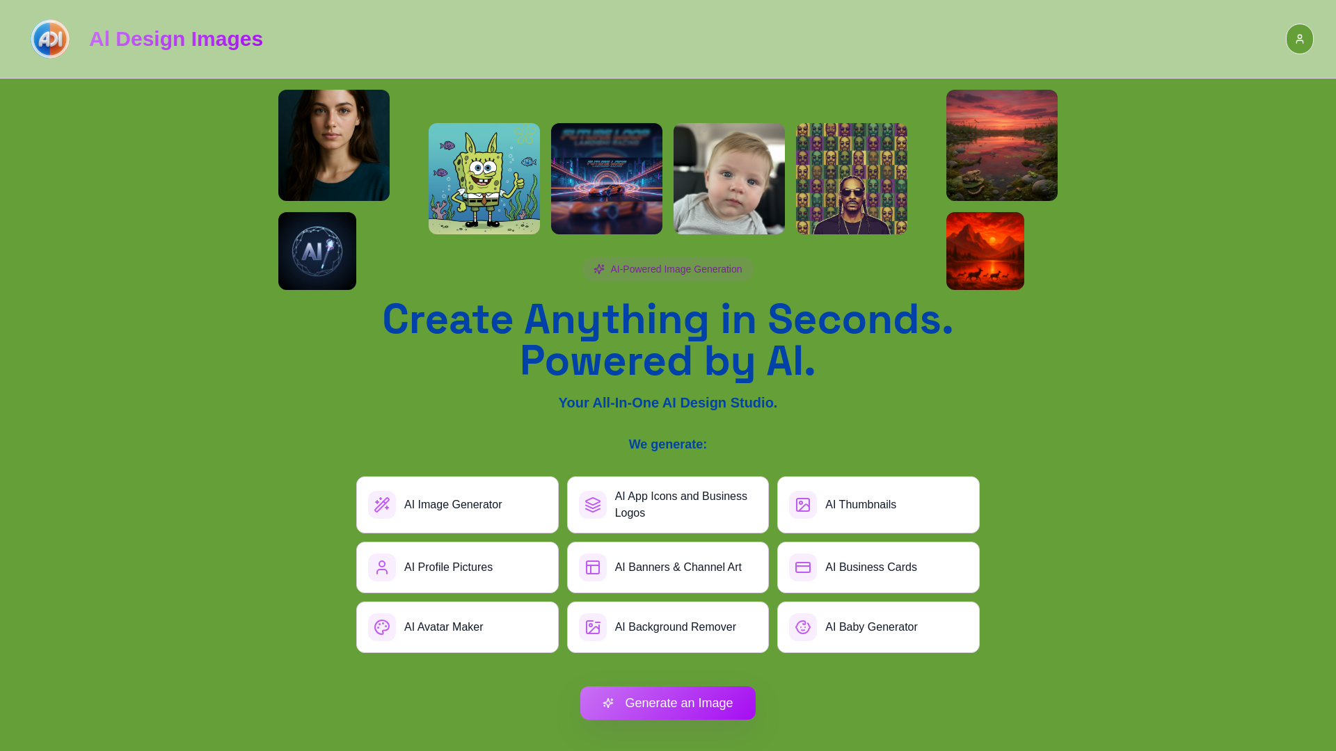 Al Design Images - Professional AI Image Generation