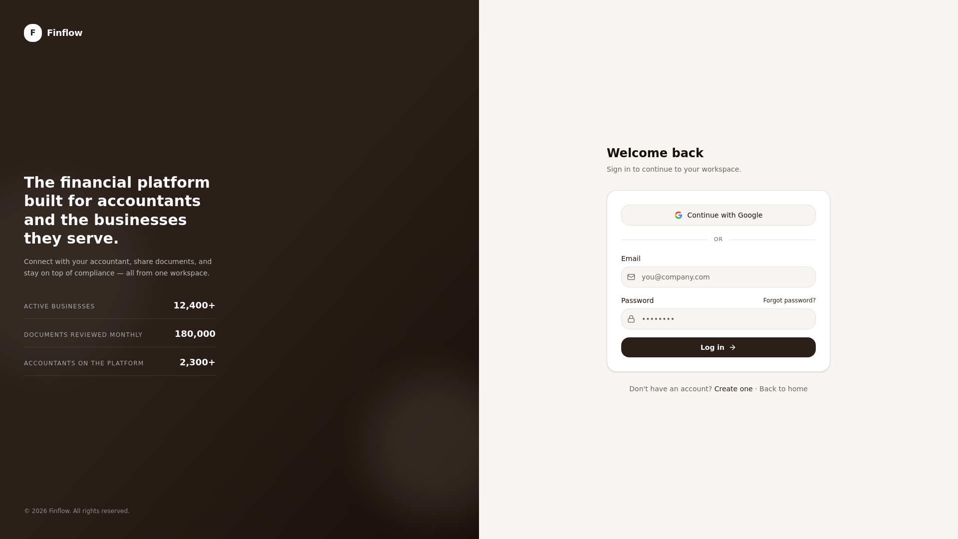 Finflow Finflow — All-in-one Financial Platform