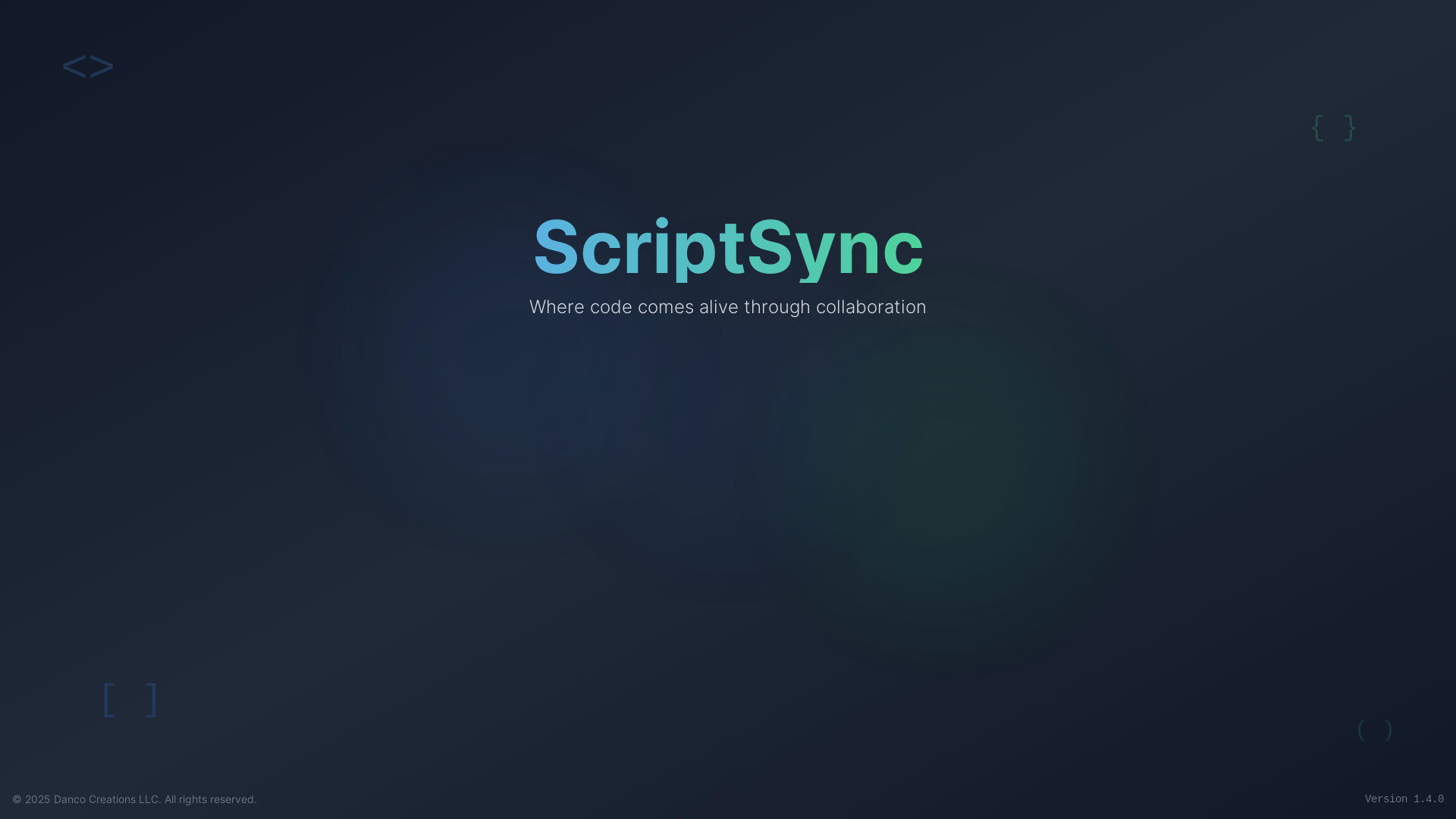 ScriptSync - Collaborative Coding Platform v1.4.0
