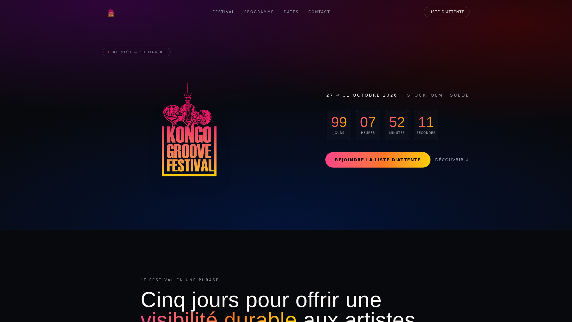Kongo Groove Festival 2026