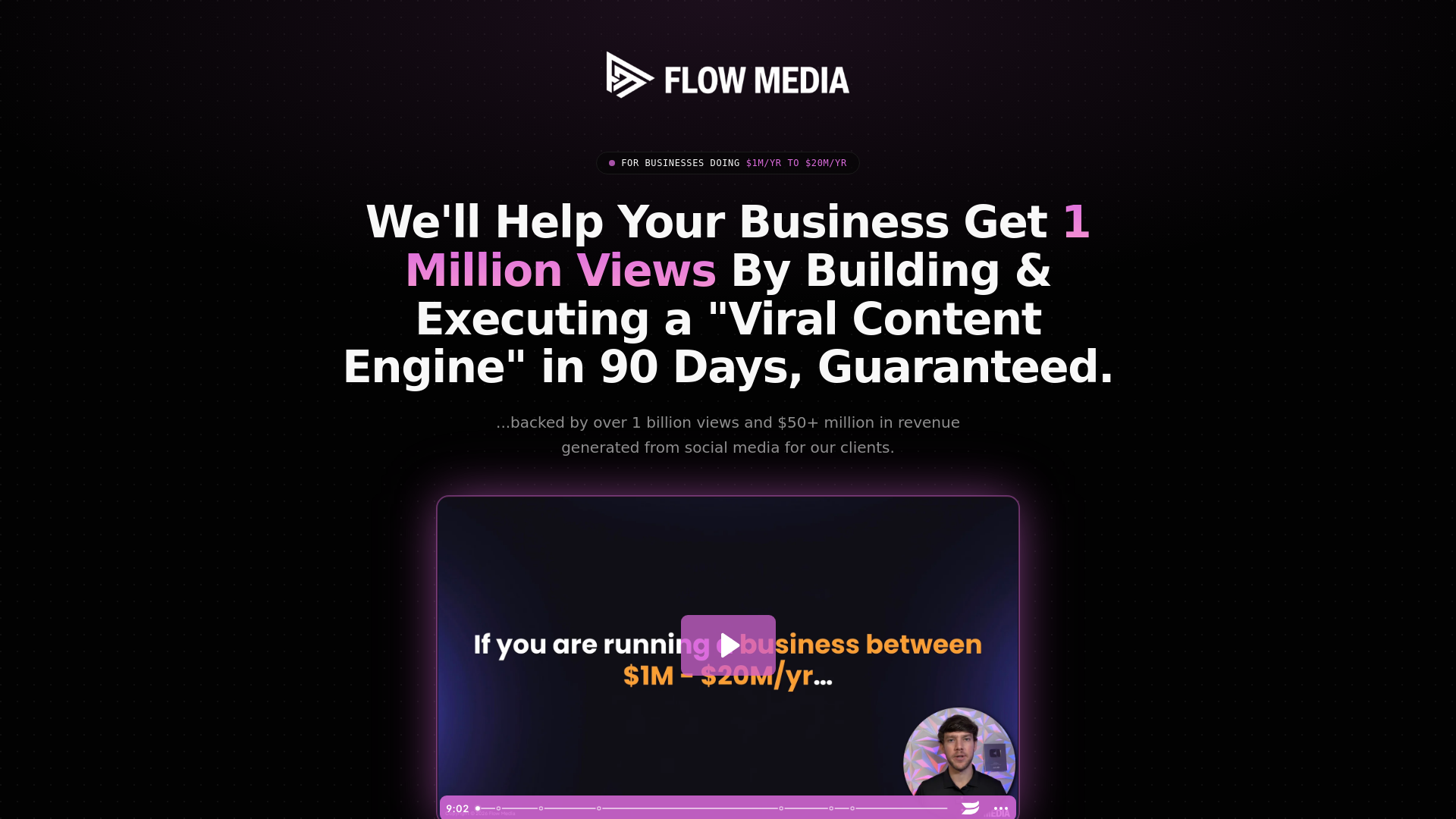 Flow Media - Get 1 Million Views With a Viral Content Engine in 90 Days ...