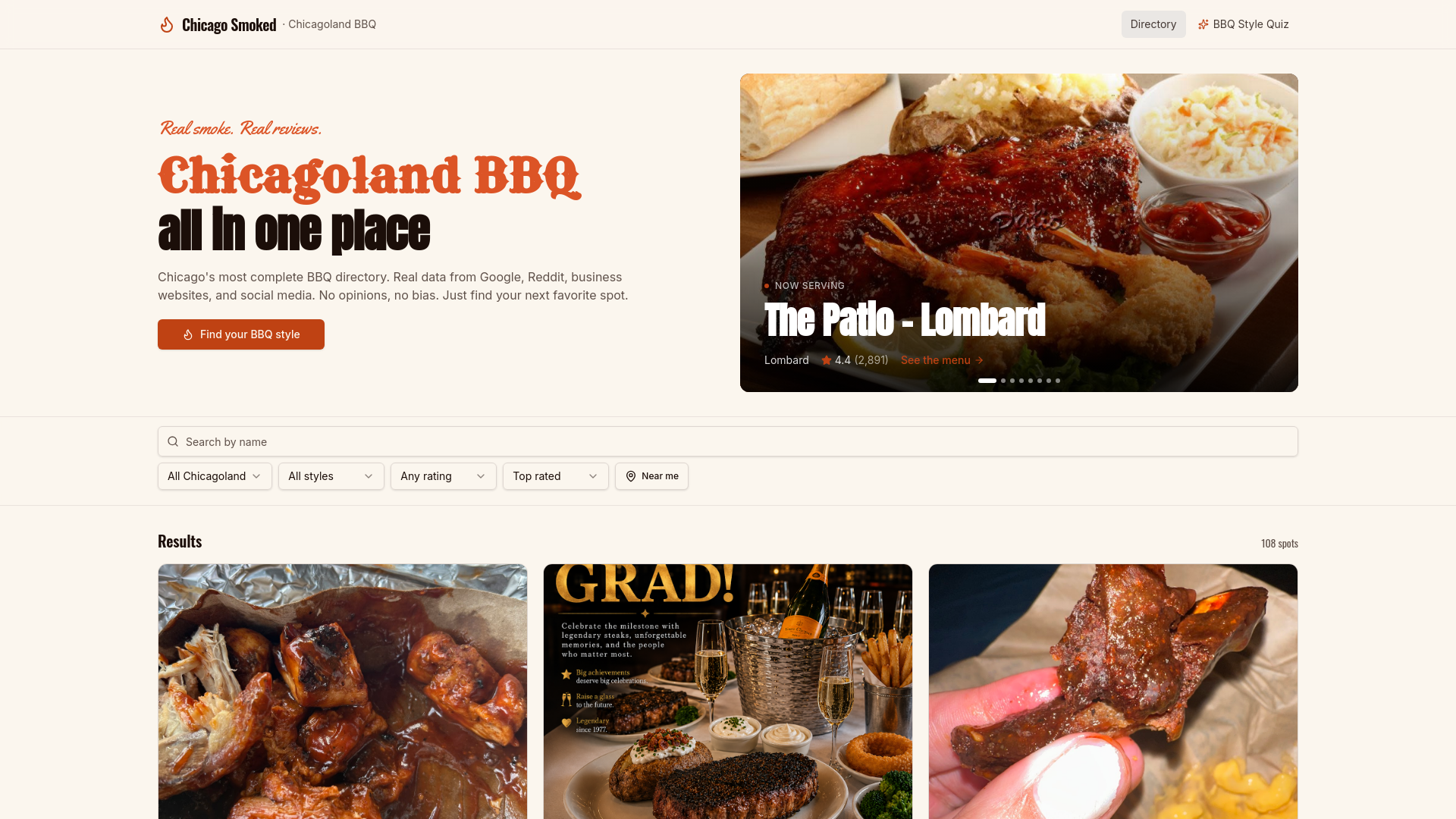 BBQ bucket list