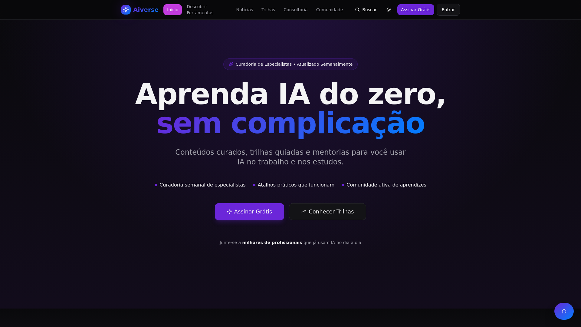 Aiverse - Descubra as Melhores Ferramentas de IA
