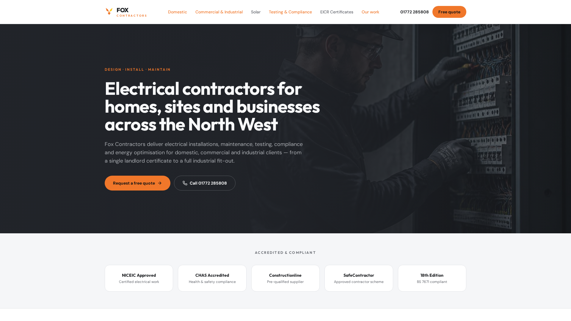 Fox Contractors Ltd logo