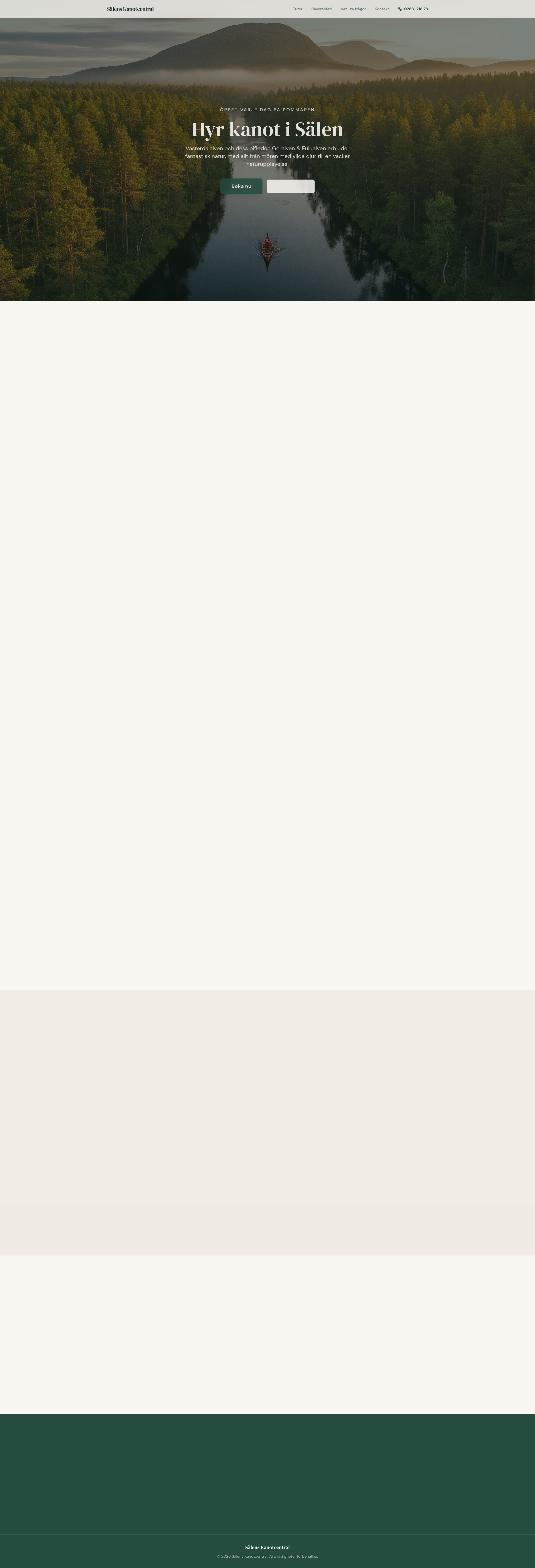 Sälens Kanotcentral logotyp