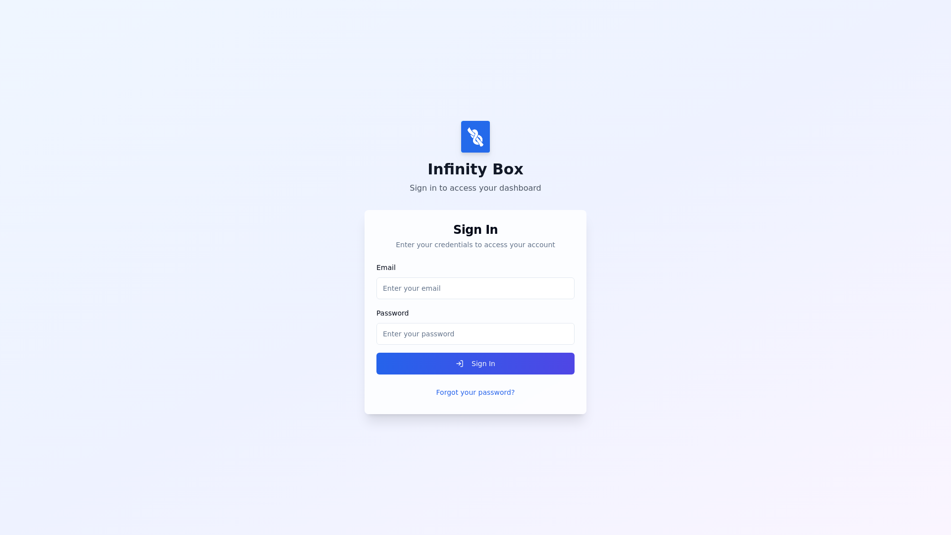 Infinity Box