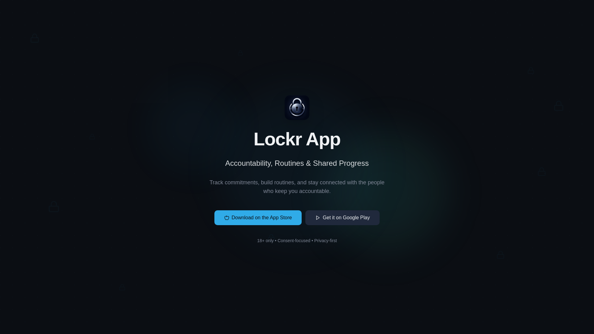 Lockr Lockr - Private Accountability App for Consenting Adults