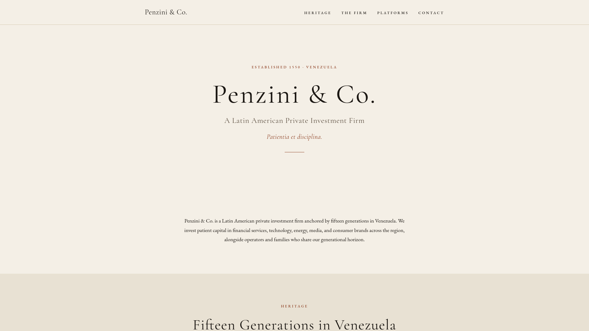 Penzini & Co. photo