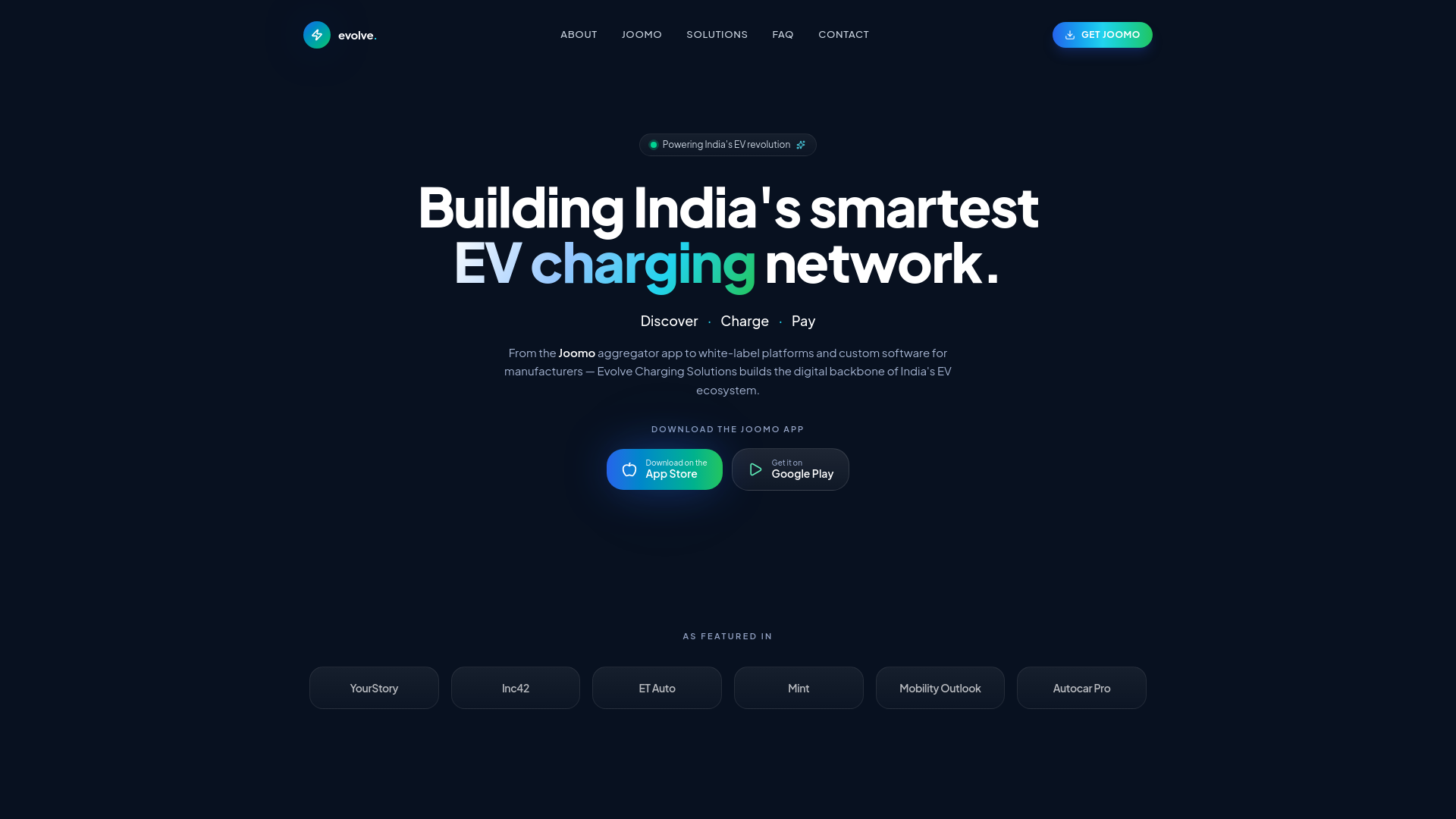 Evolve Charging Solutions — Powering India's EV Ecosystem