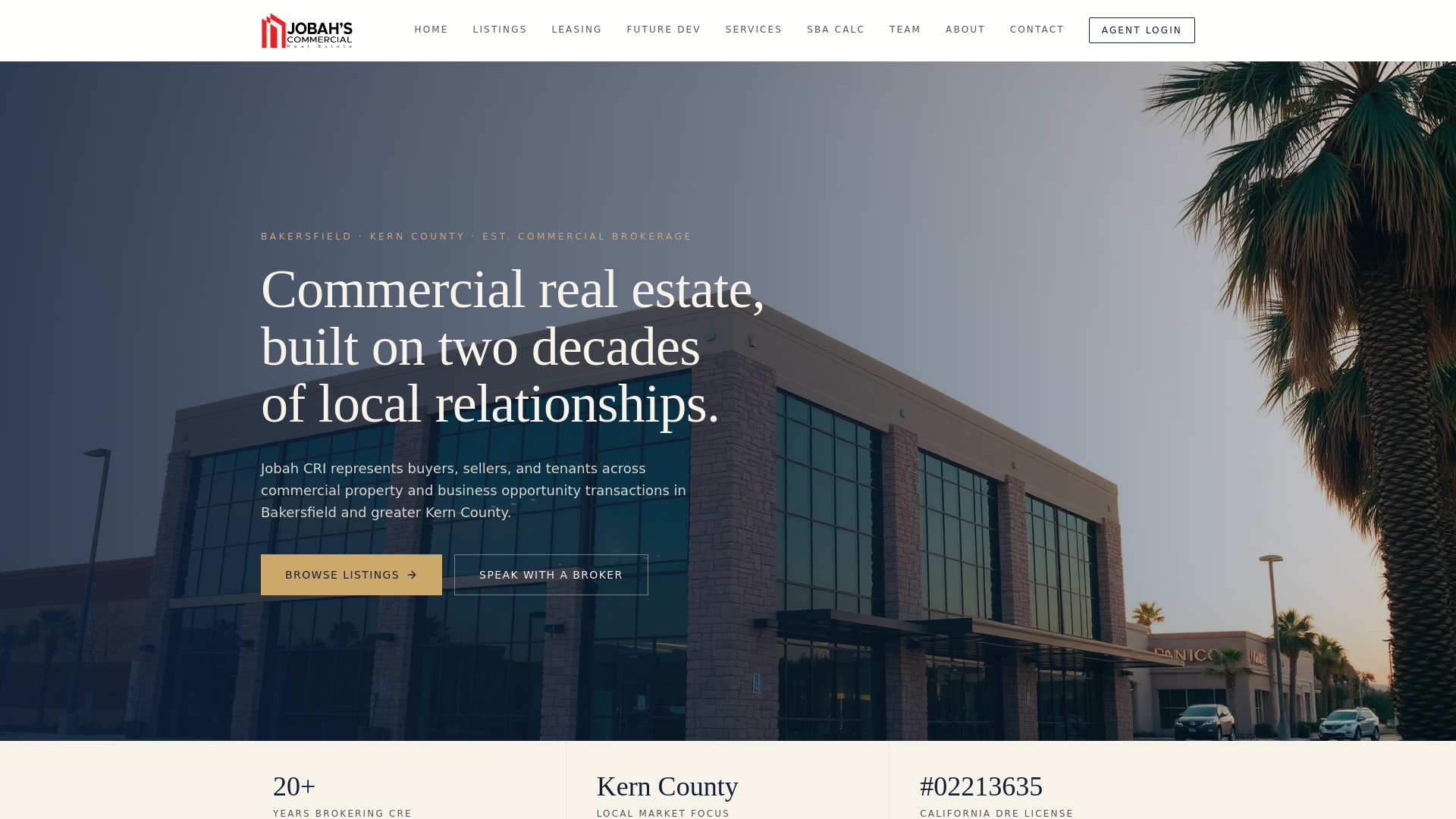 Jobah Commercial Real Estate Investment cover