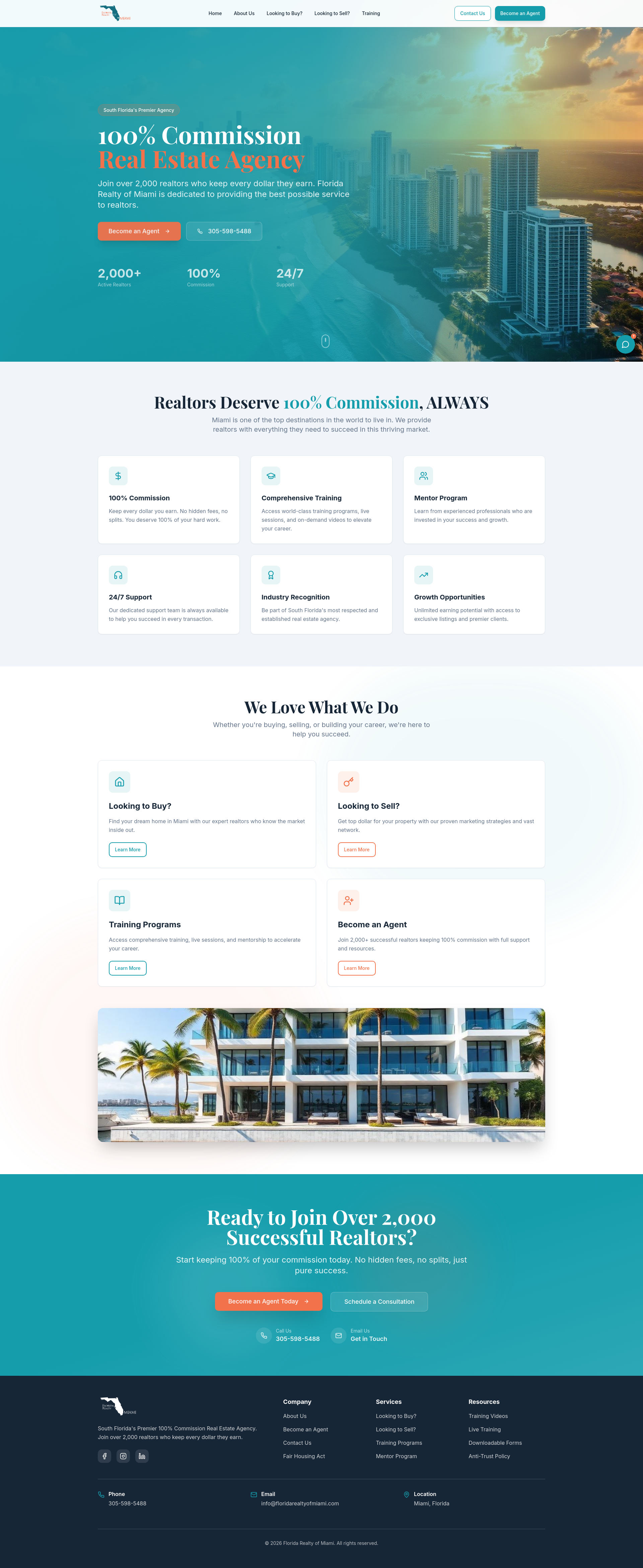 Florida Realty of Miami | 100% Commission Real Estate Agency