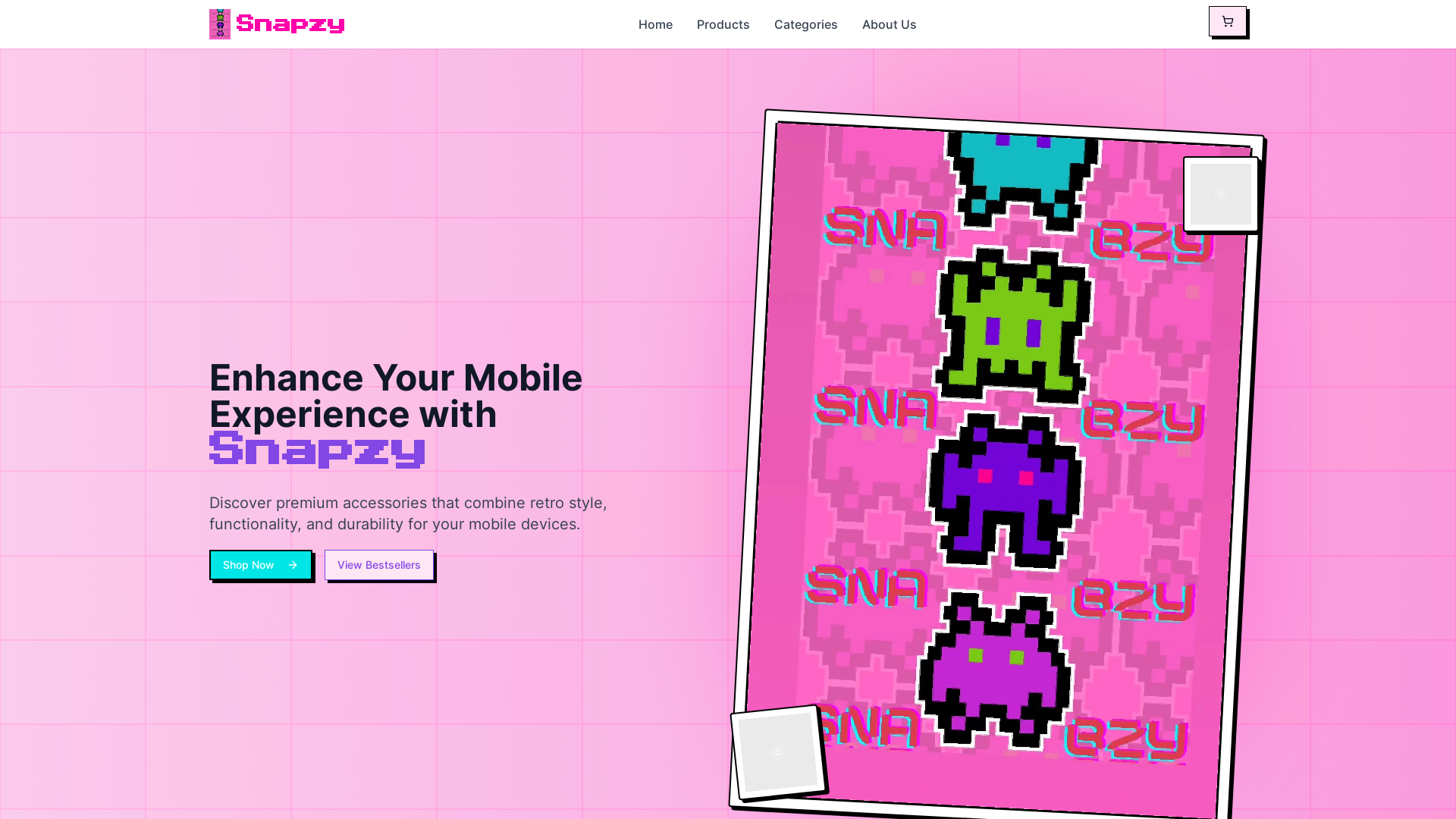 Modern Mobile Accessories Platform