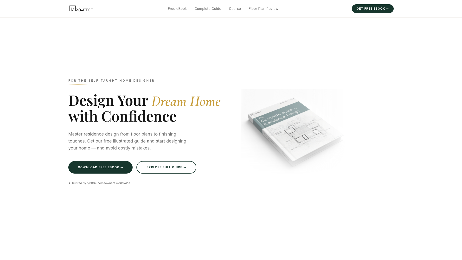iArchitect — Design Your Dream Home with Confidence
