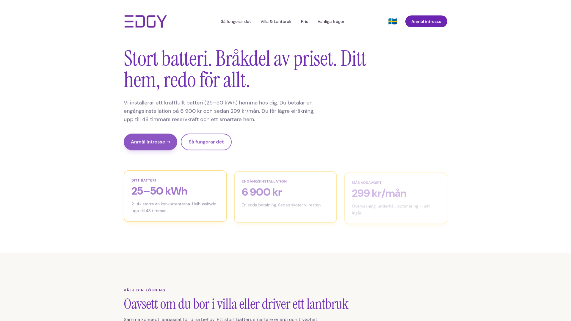 Edgy Systems – batteri, styrning och stöd för din gård