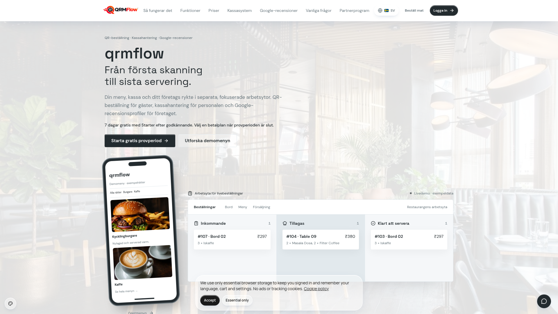 qrmflow Affiliate Program — Restaurant Software Referral Partner Program