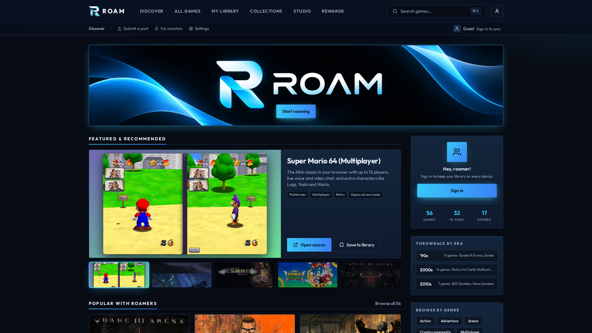 Roaming Setting Grand Theft Auto V — Play in your browser on Roam
