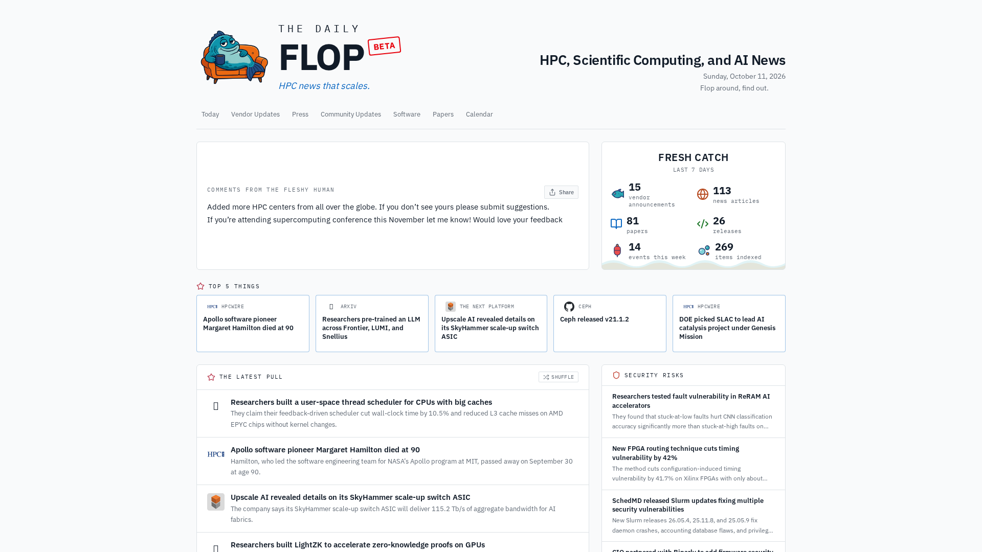 Community Code — The Daily Flop