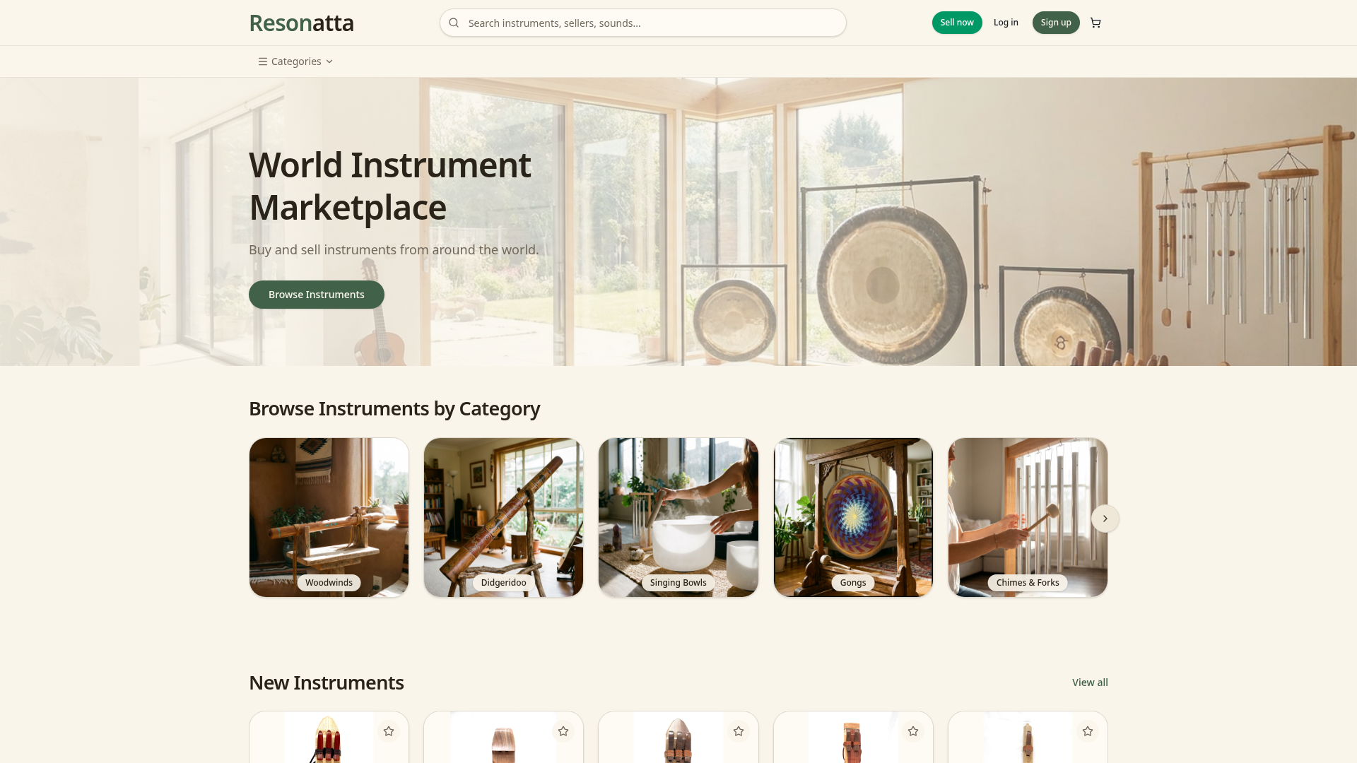 Search Instruments — Resonatta
