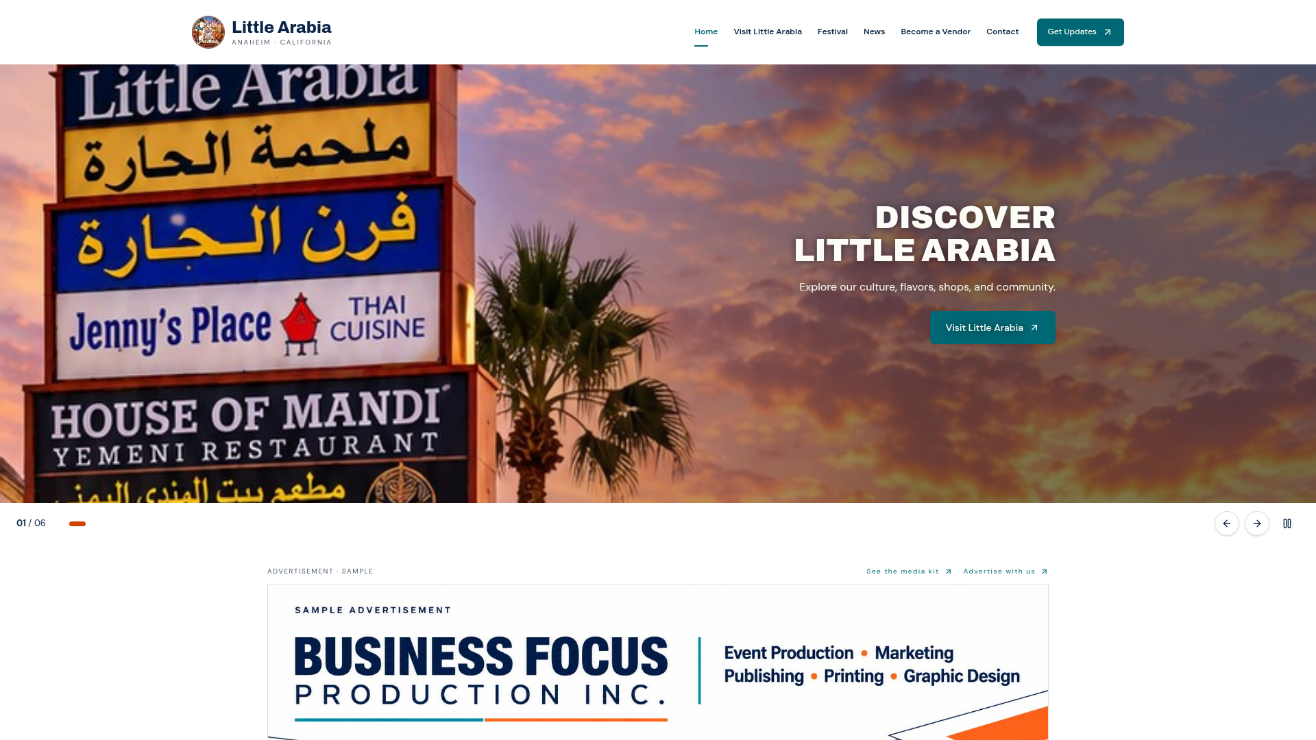Little Arabia Anaheim Festival | April 2027