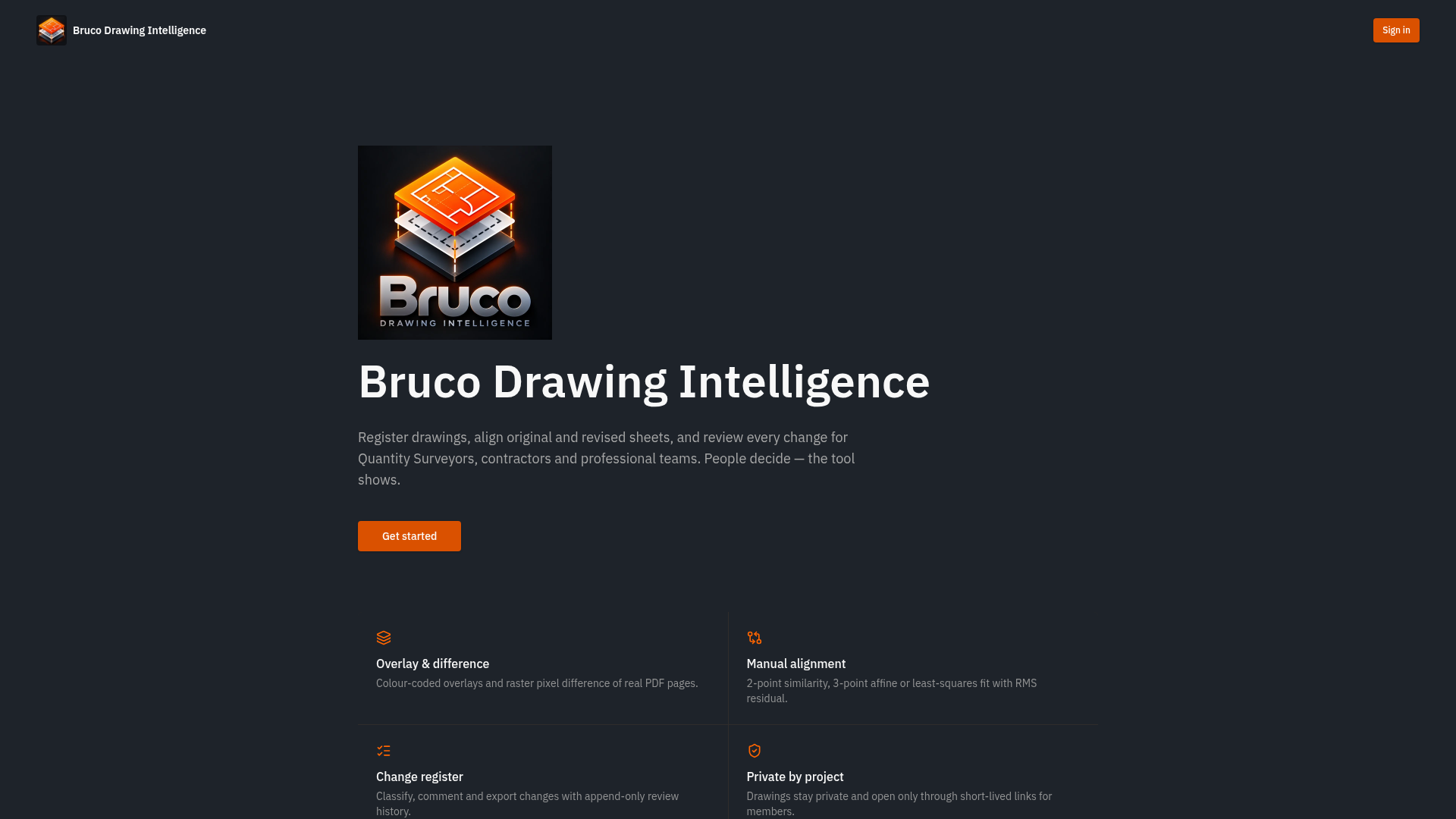 Bruco Drawing Intelligence