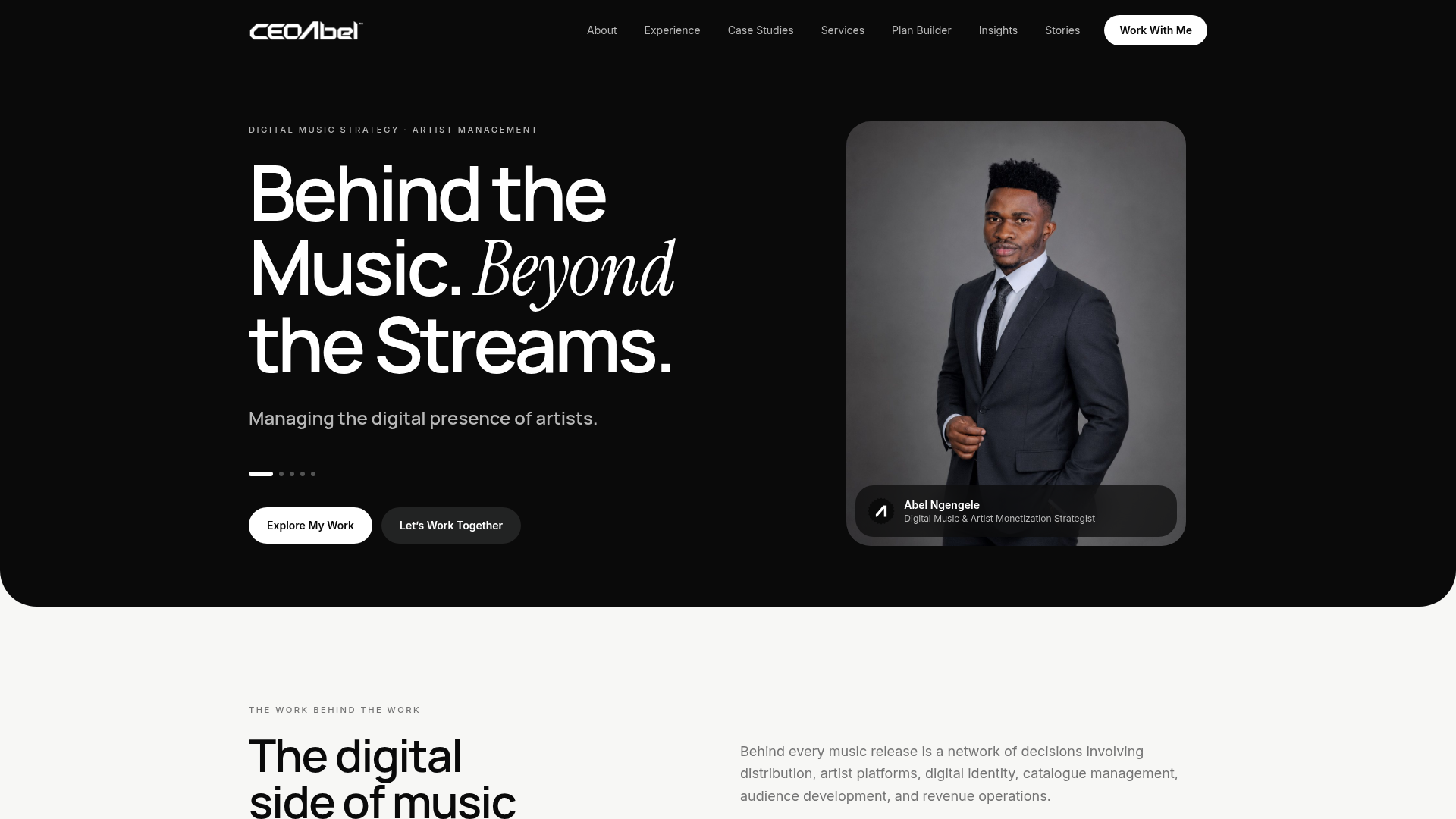 CEO Abel | Digital Music & Artist Monetization Strategist