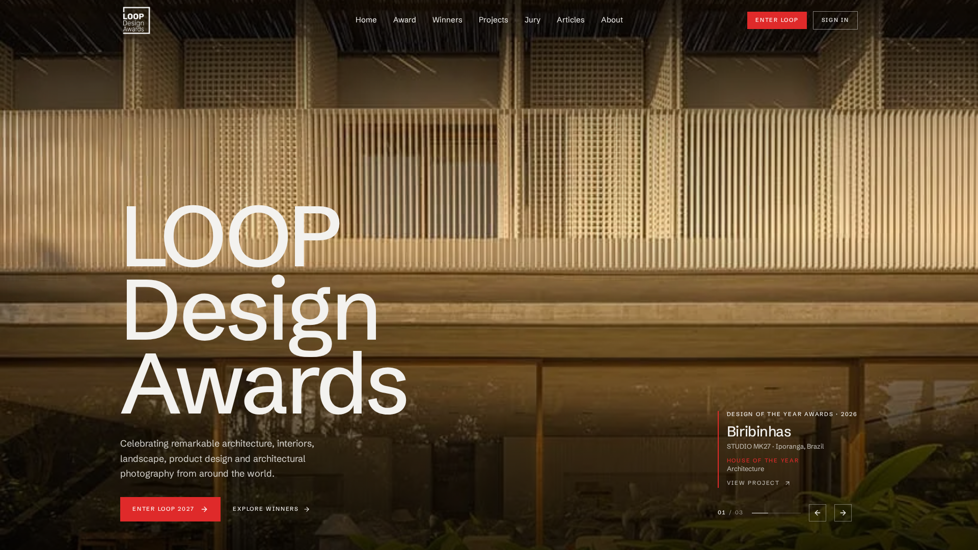 About LOOP — LOOP Design Awards