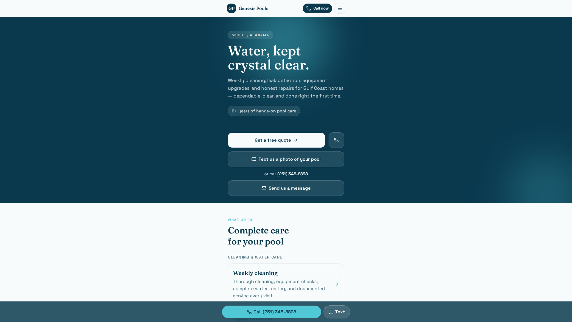 Genesis Pools