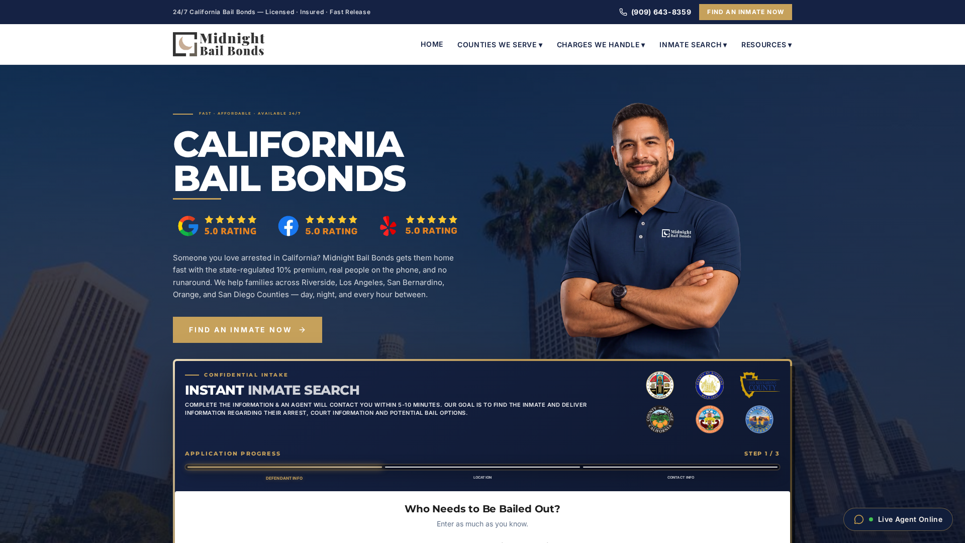 1 Percent Bail Bonds Los Angeles