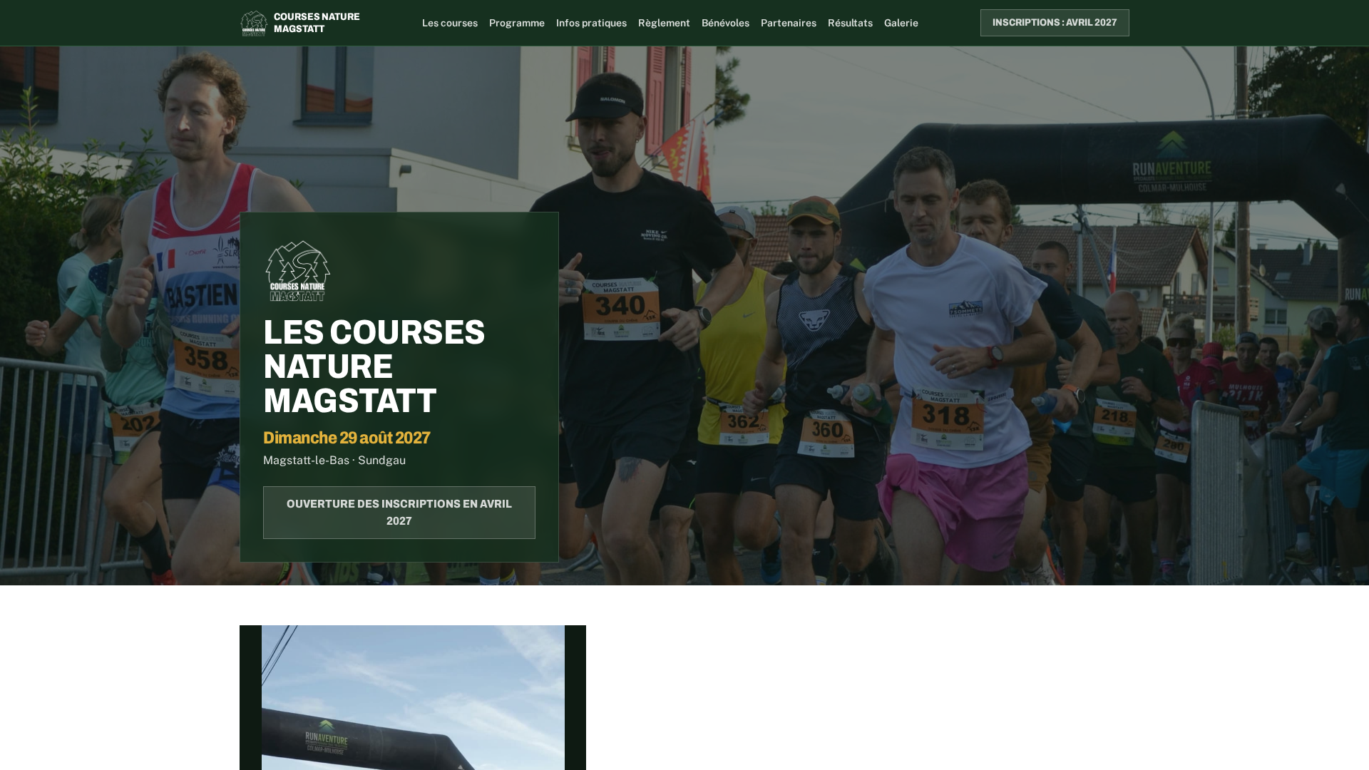 Course Nature de Magstatt
