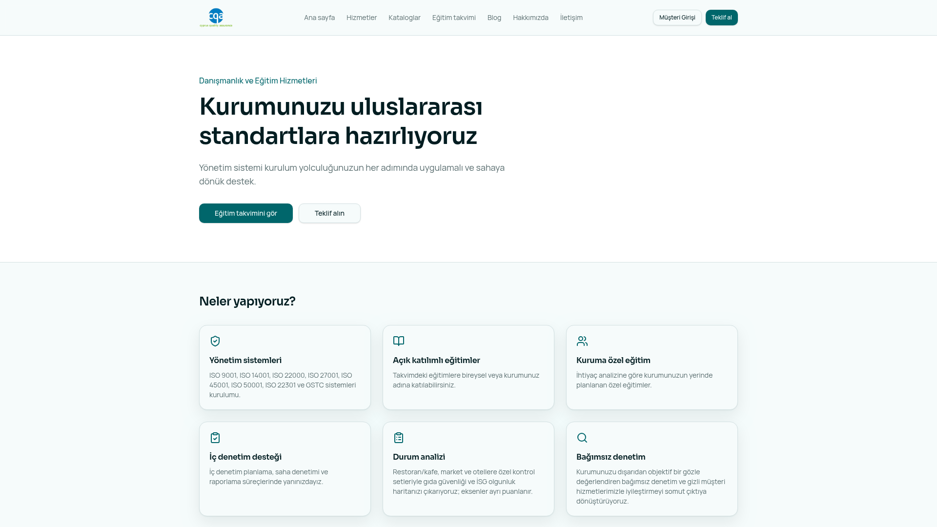 Screenshot of cqa.academy