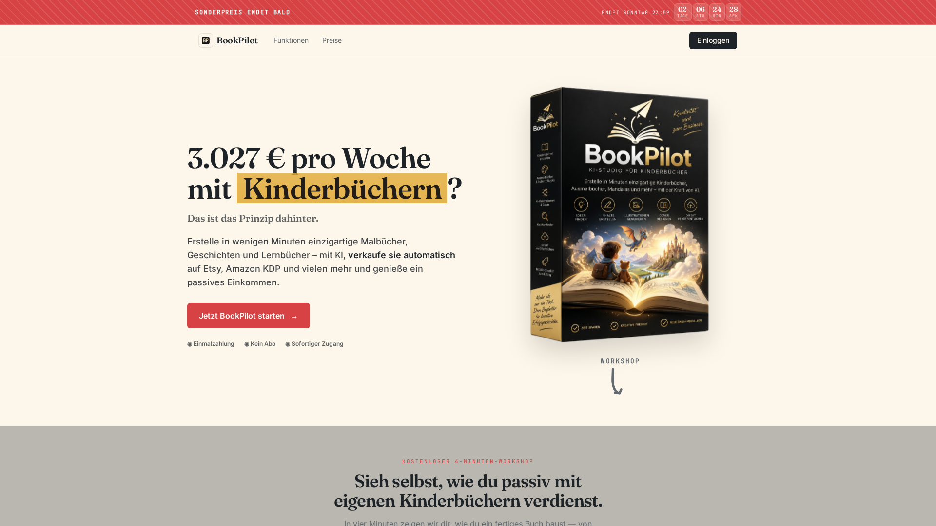 BookPilot — Kinderbücher und Hörbücher verkaufen
