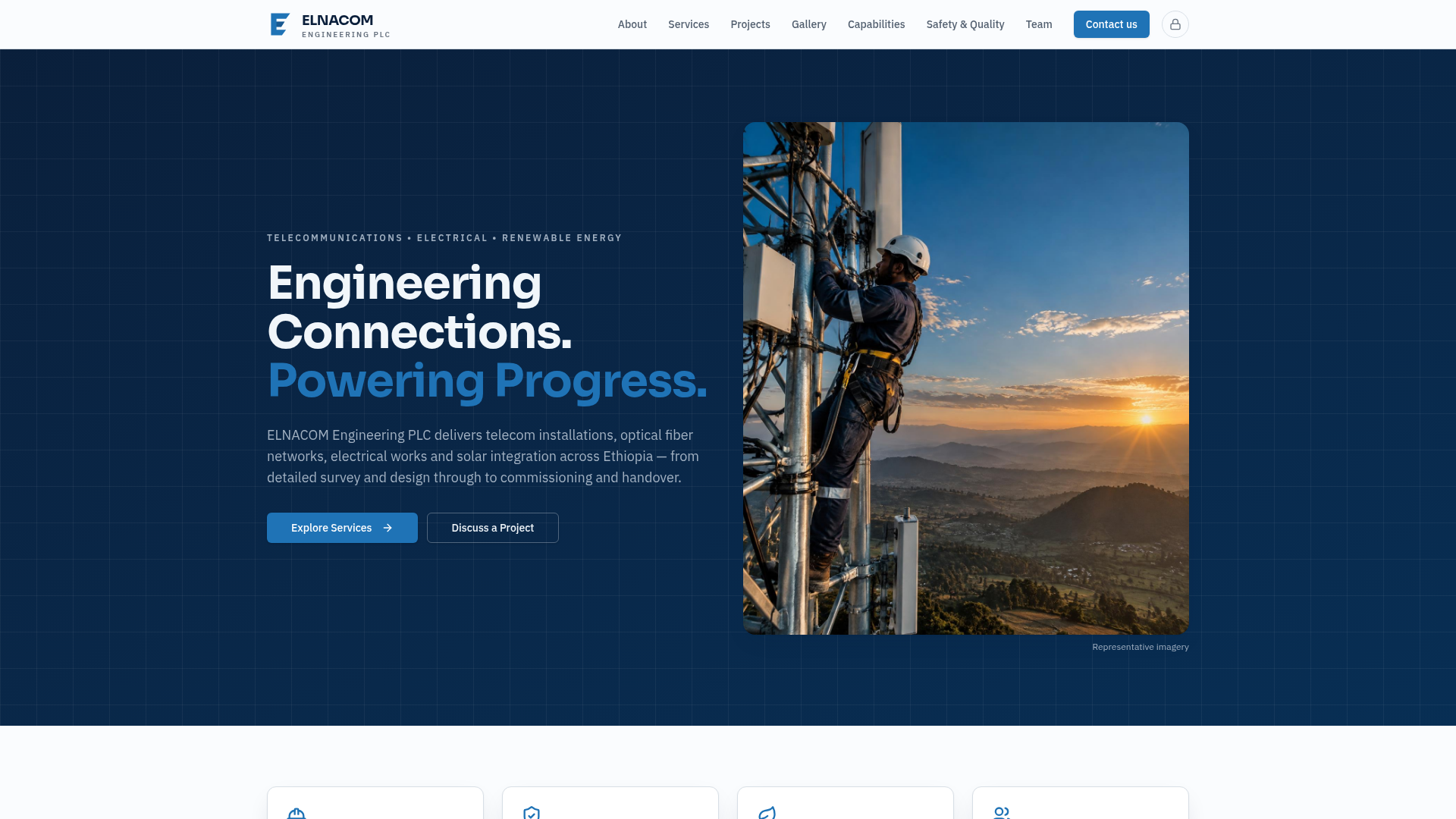 Capilties Equipment & Capabilities | ELNACOM Engineering PLC