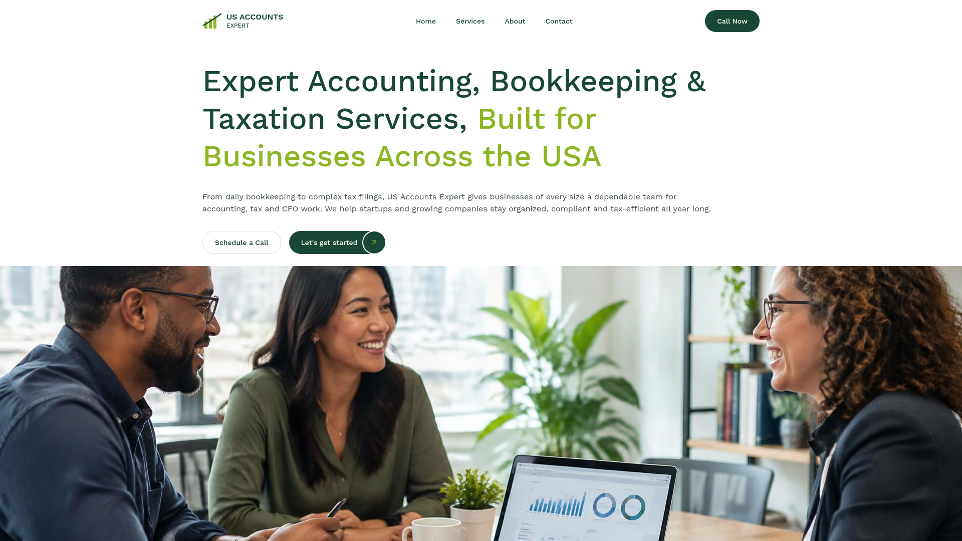 US Accounts Expert — Accounting, Bookkeeping & Tax Services