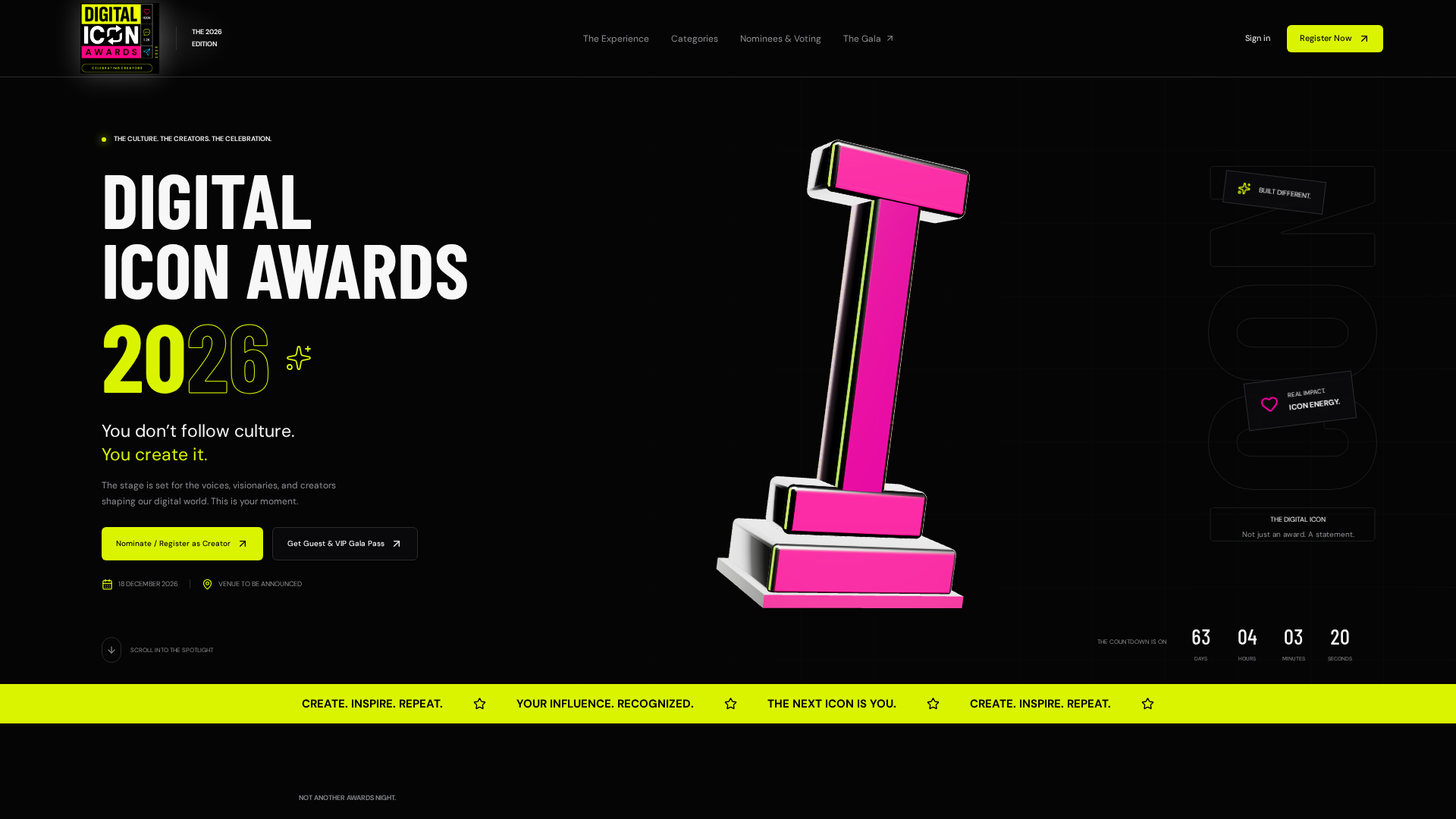 Digital Icon Awards 2026 | Digital Icon Awards 2026