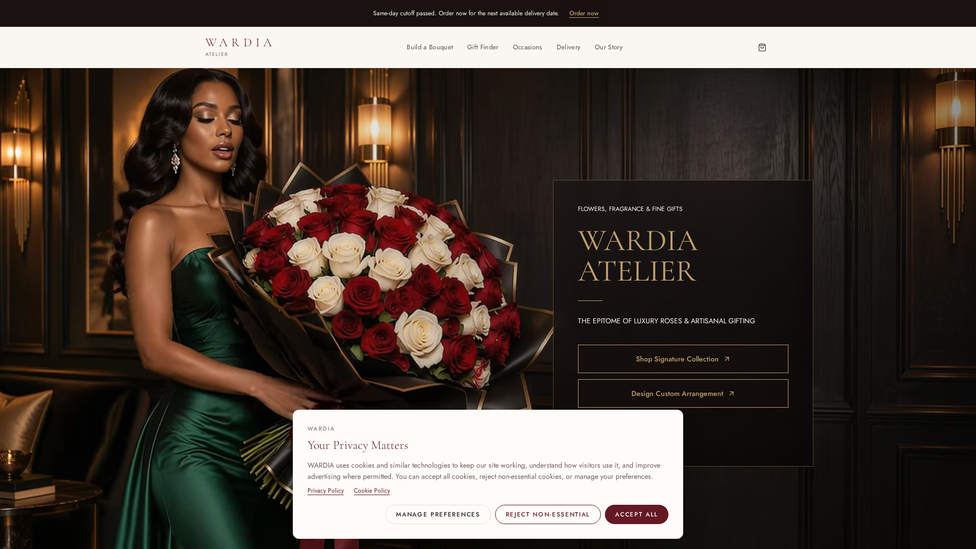 WARDIA | Premium Rose Bouquets, Maryland Delivery
