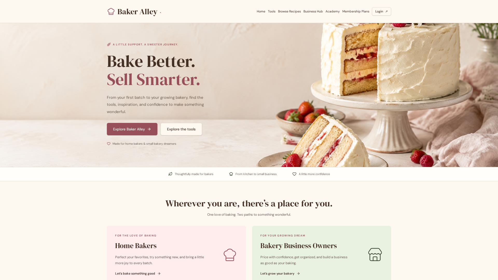 Lessons And Definition Baker Alley Academy — Free Baking Lessons