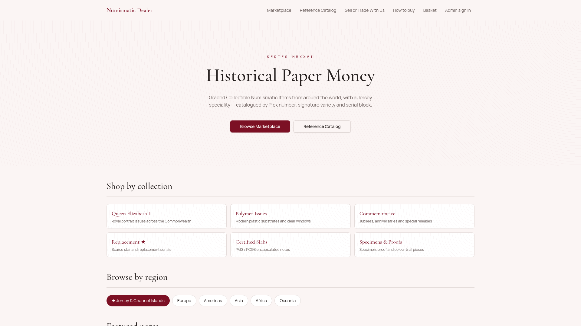 Live visual preview of Banknote Vault Ledger