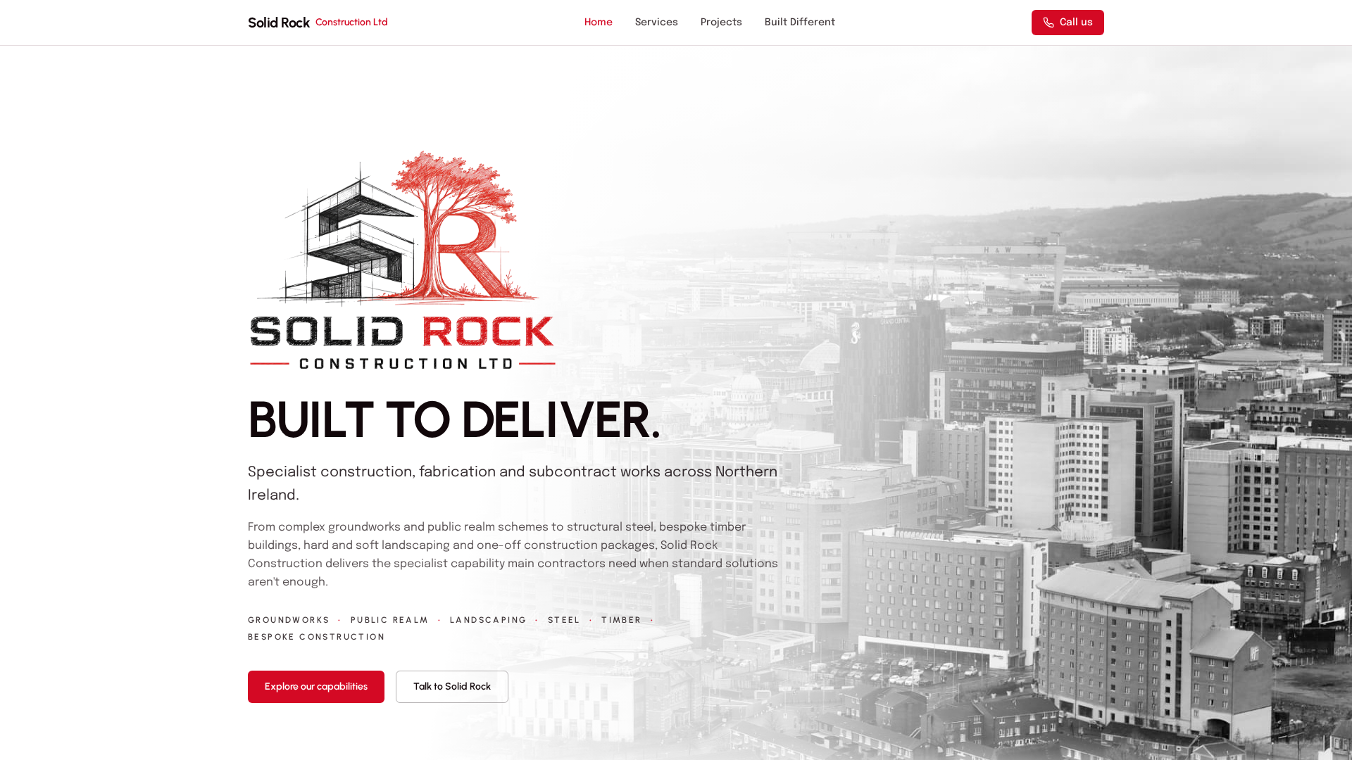 Solid Rock Construction Ltd — Built to Deliver